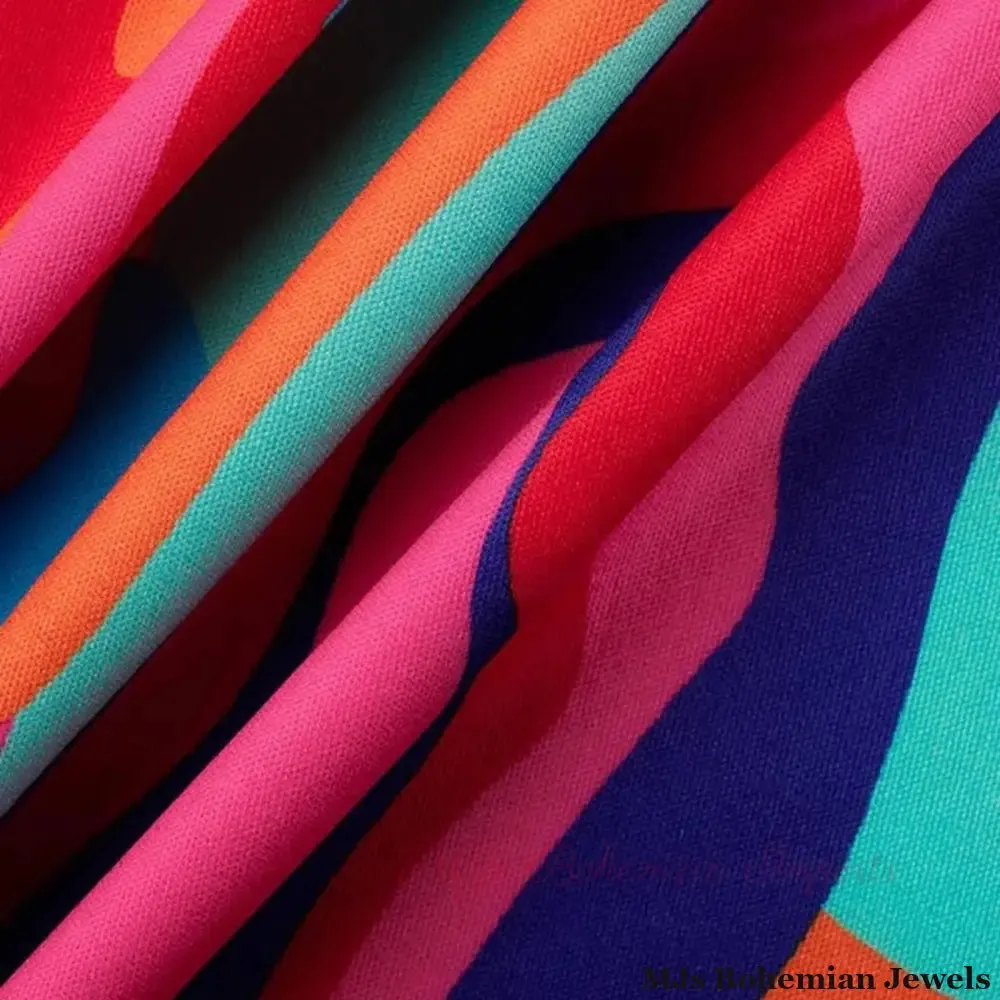 2XL Rainbow Asymmetric Set