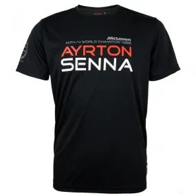 Ayrton Senna T-shirt, 1988, Black, 2016