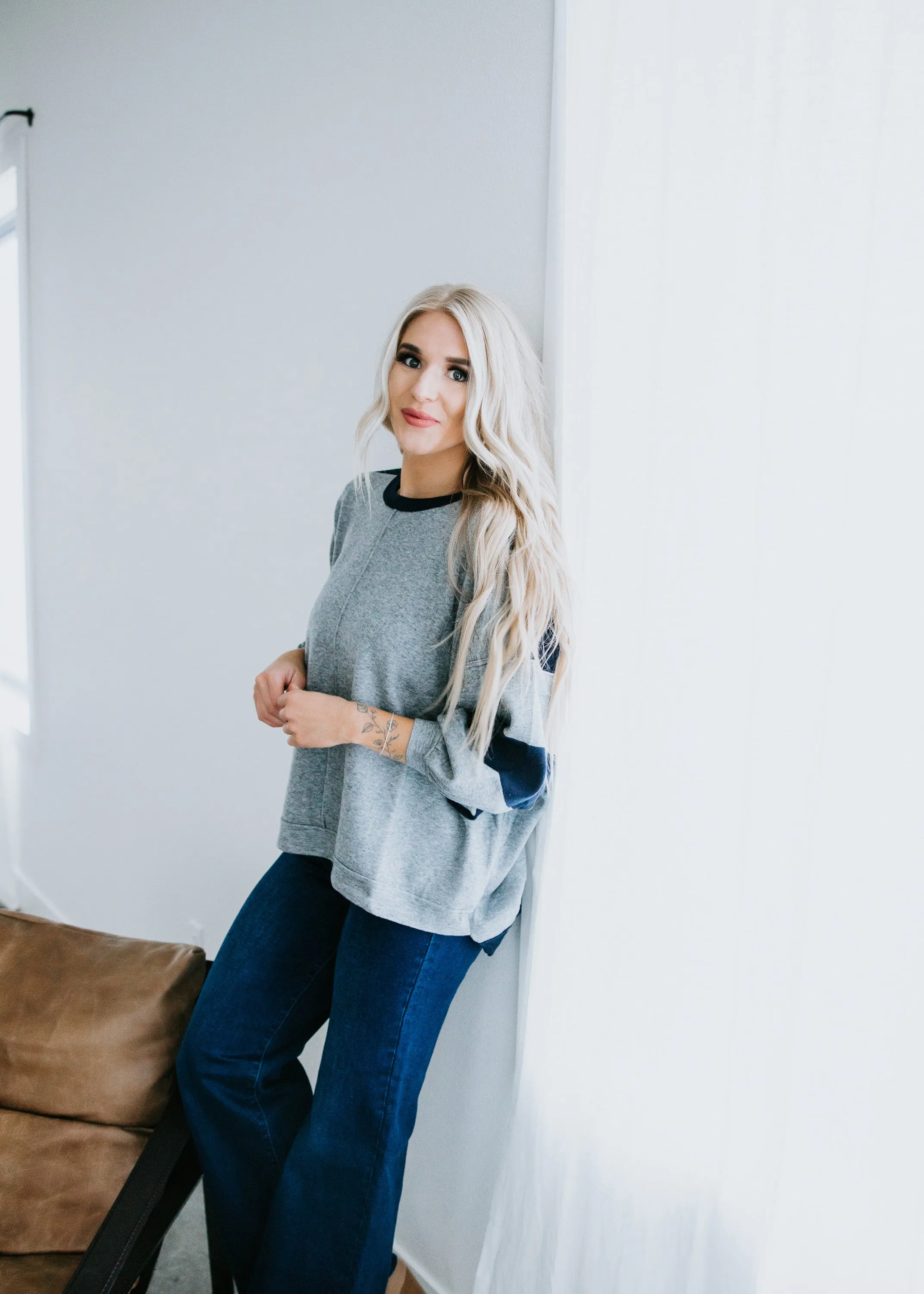 Baker Balloon Sleeve Sweater
