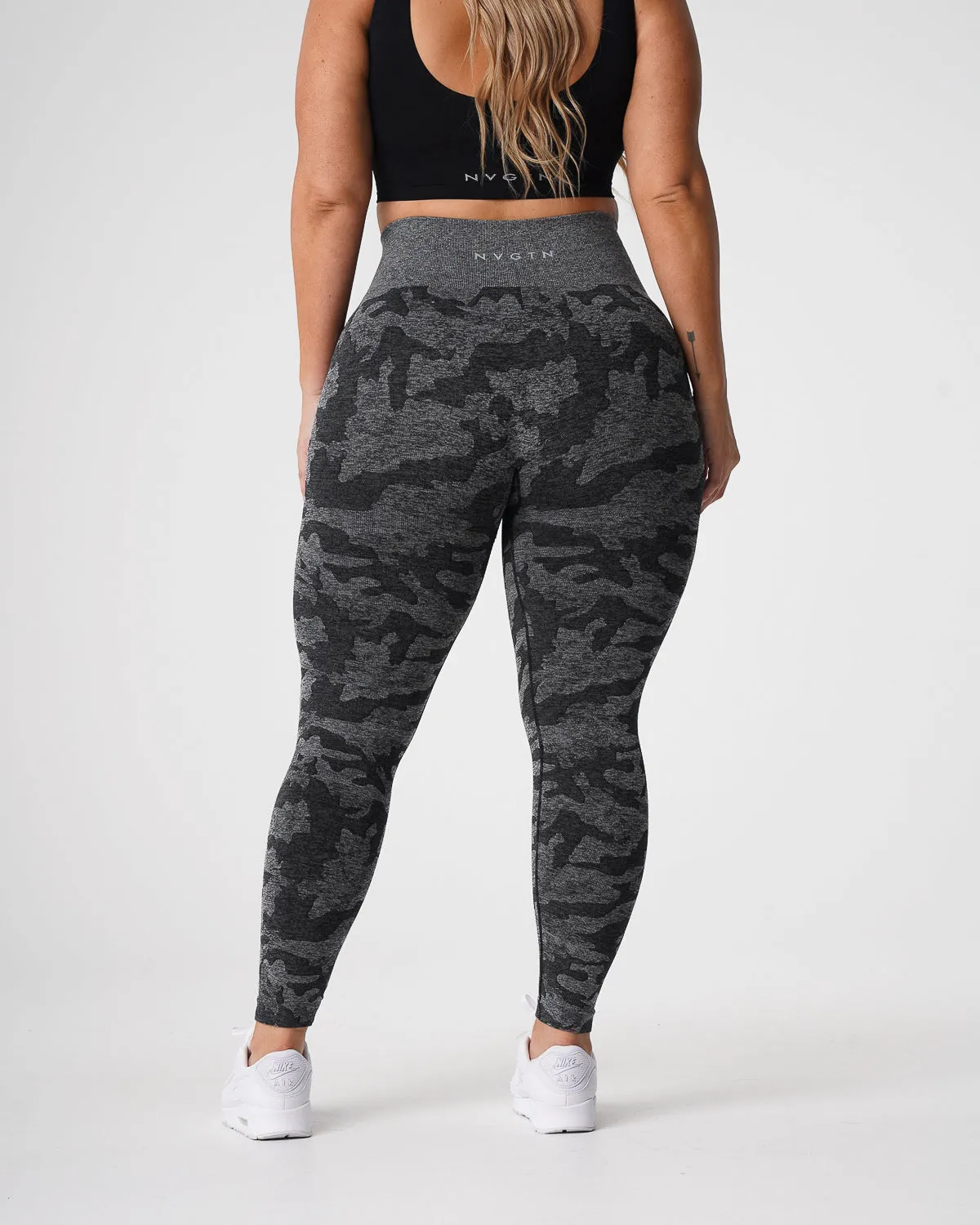 Black Camo Seamless Leggings