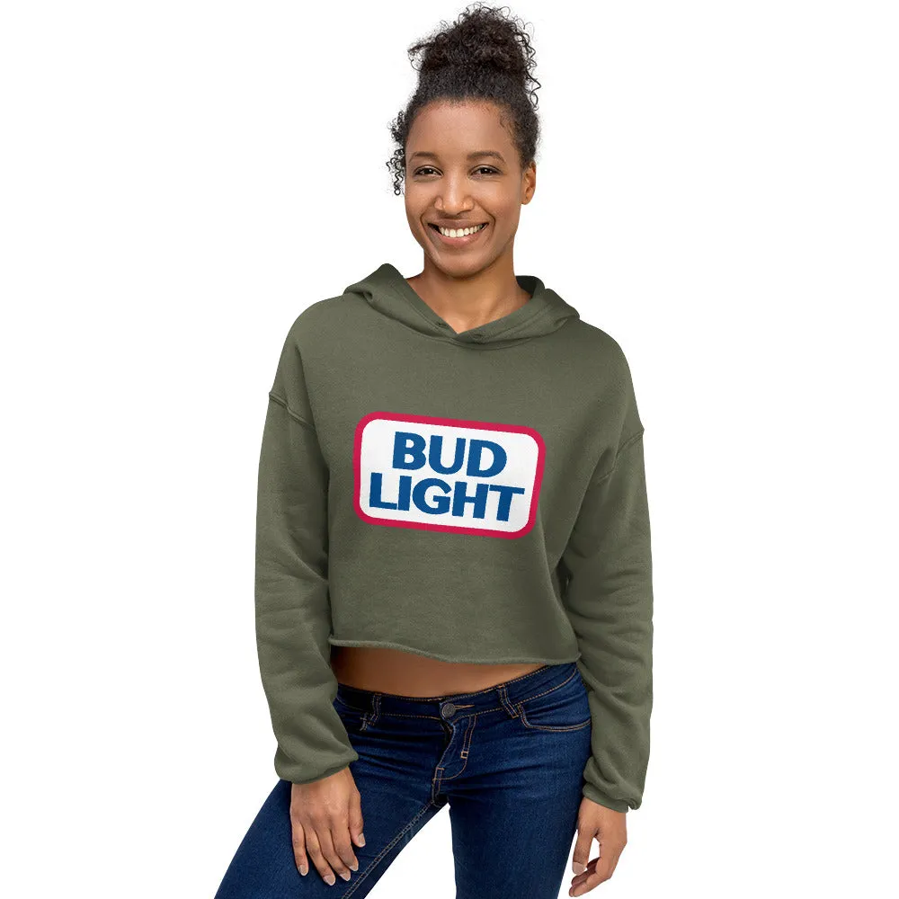 Bud Light Crop Hoodie