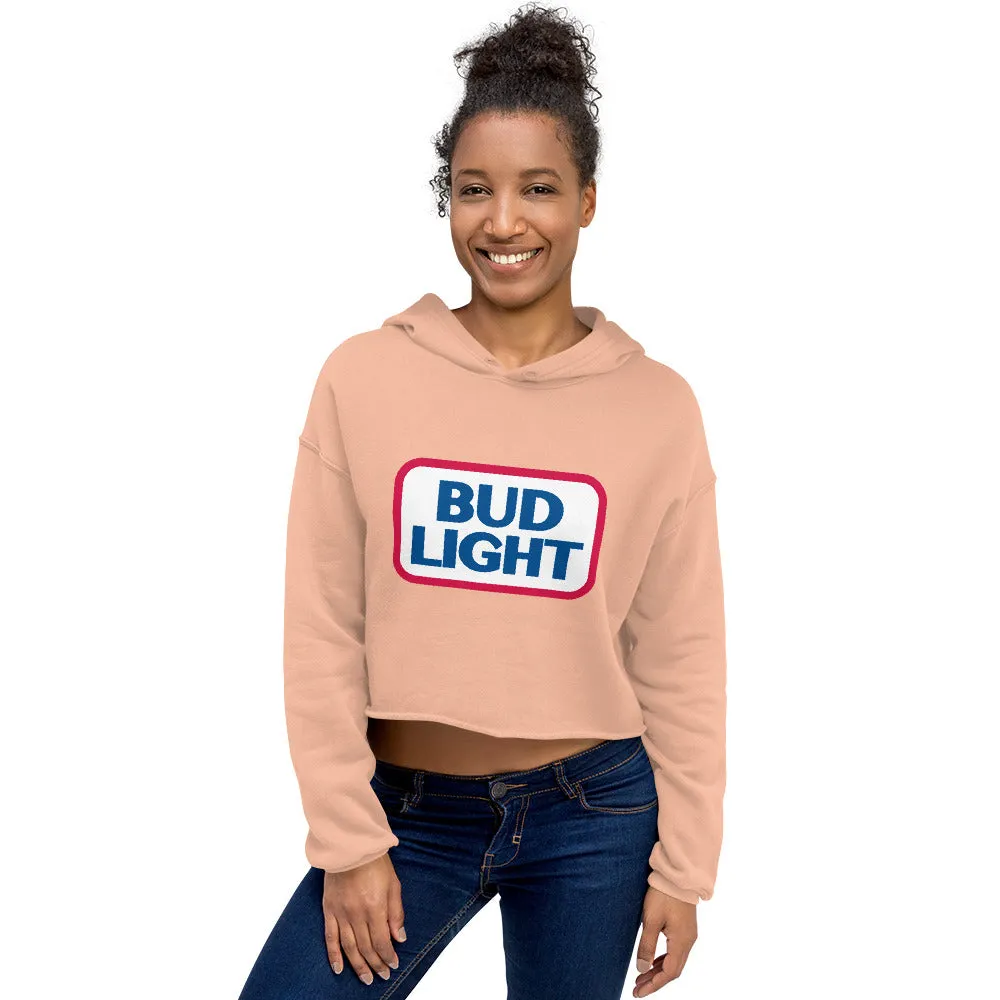 Bud Light Crop Hoodie