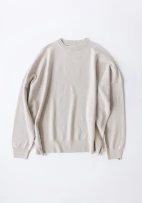 Cashmere Juna Sweater in Chalk