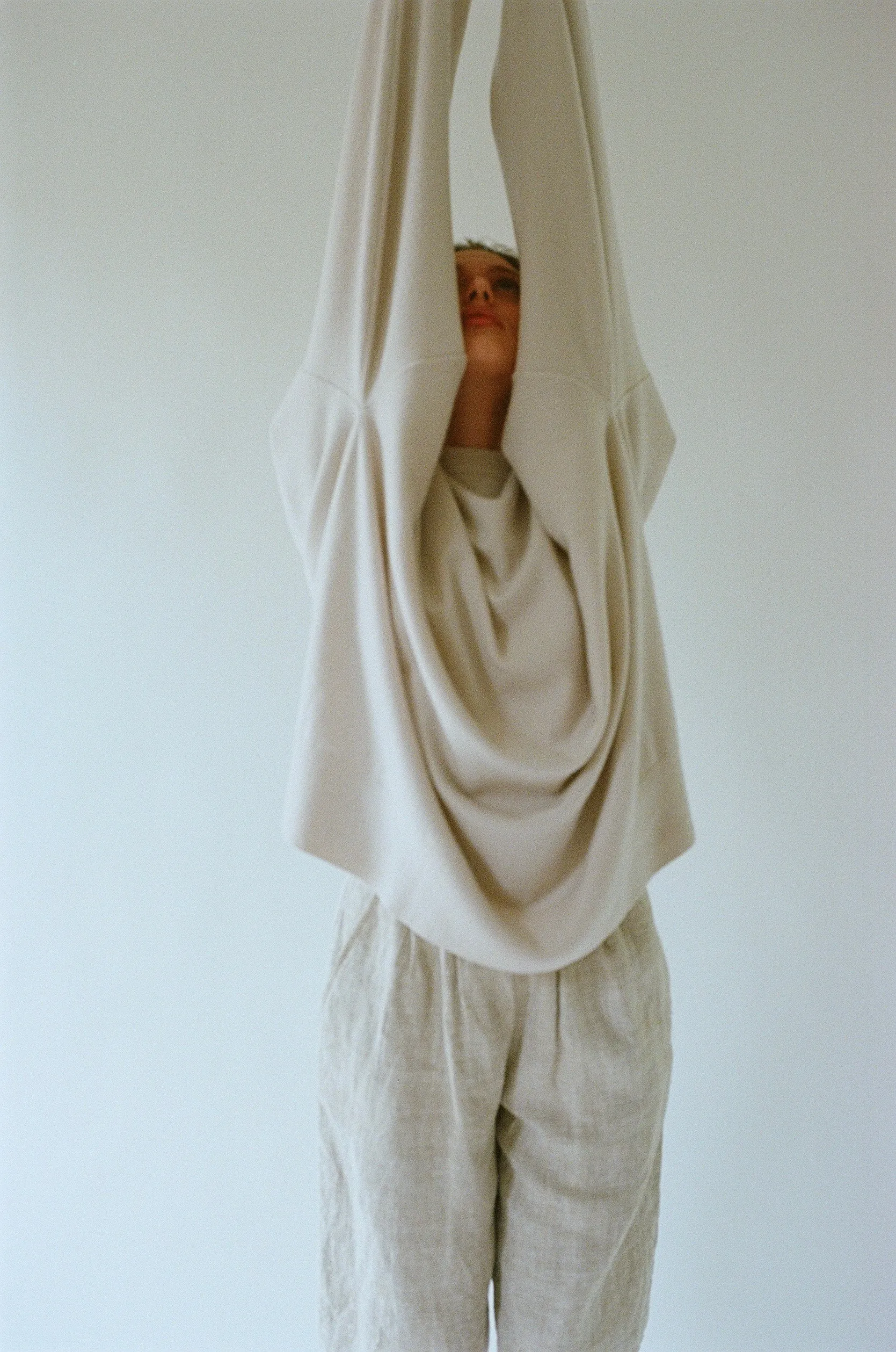 Cashmere Juna Sweater in Chalk