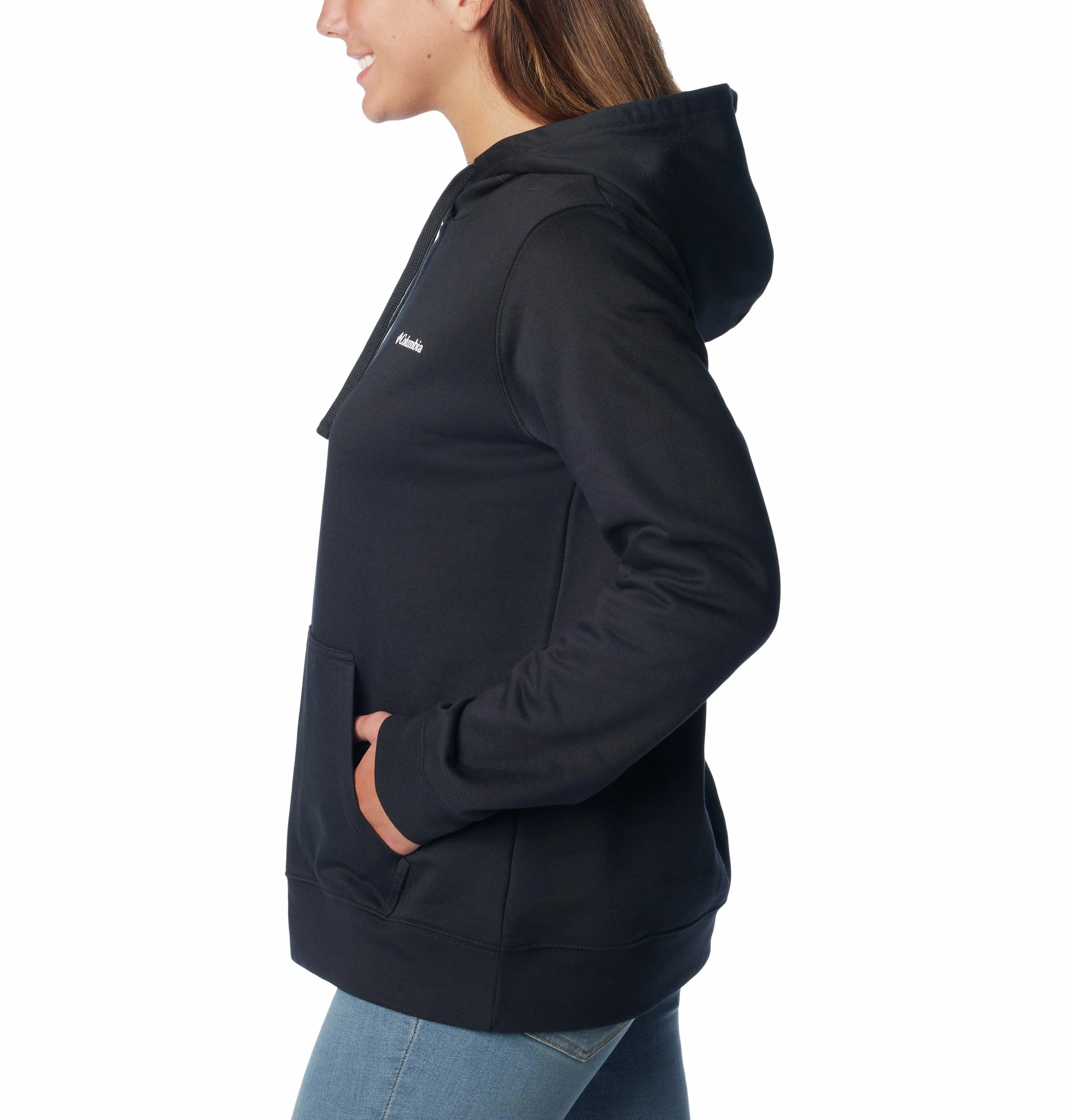 Columbia Ladies Trek Graphic Hoody-BLACK
