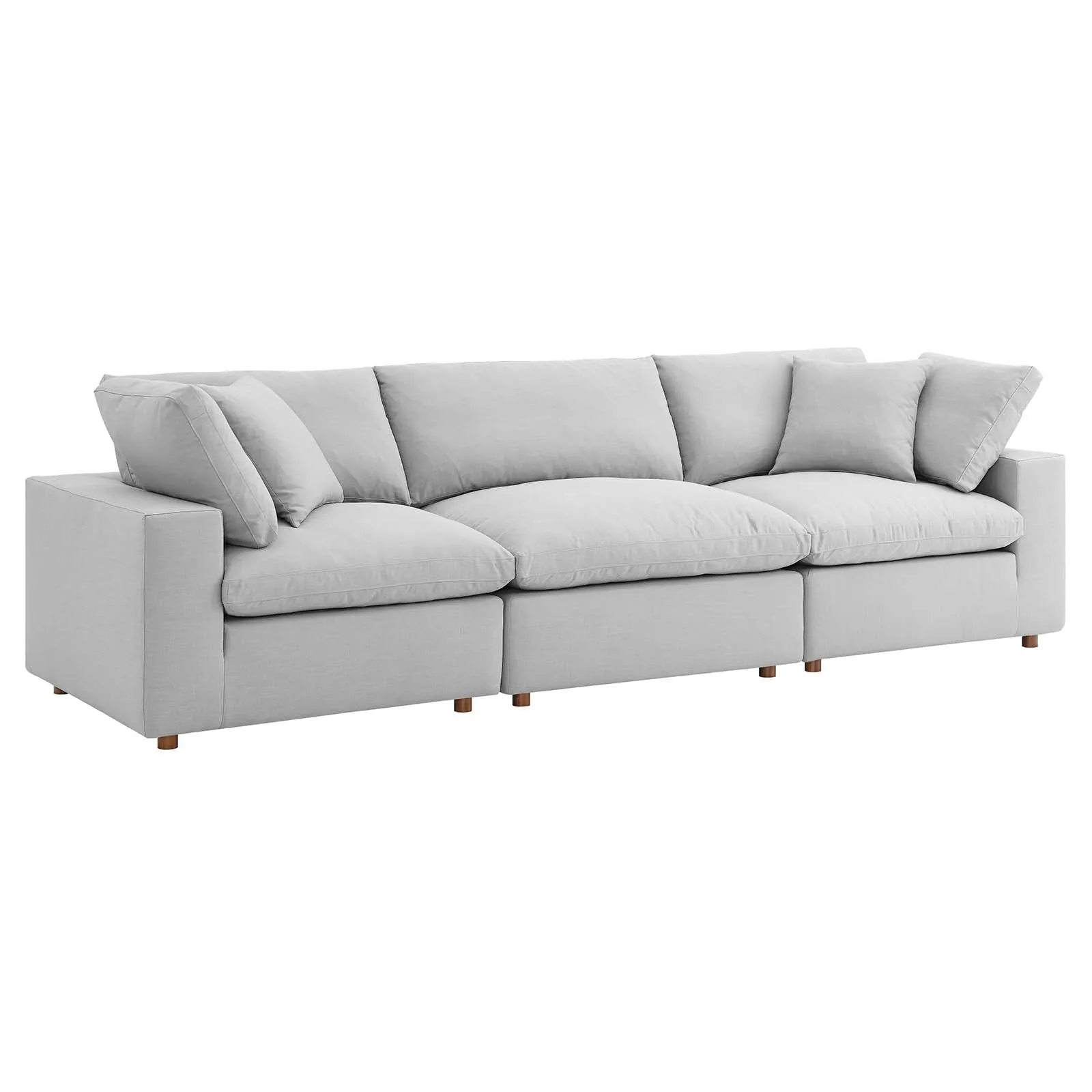 Commix Down Filled Overstuffed 3 Piece Sectional Sofa Set by Modway