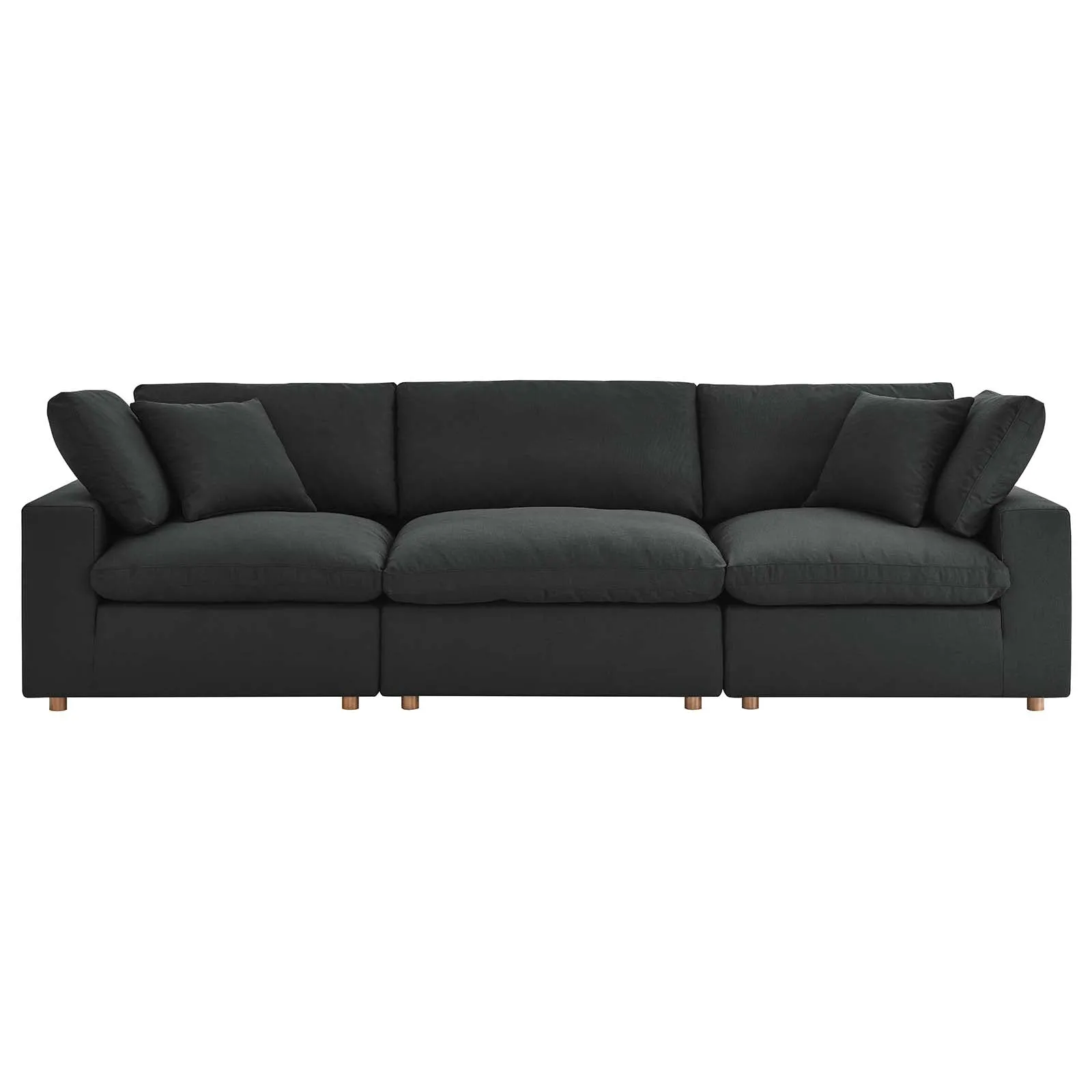 Commix Down Filled Overstuffed 3 Piece Sectional Sofa Set by Modway