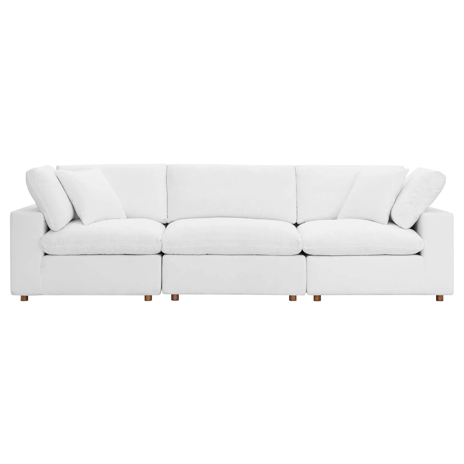 Commix Down Filled Overstuffed 3 Piece Sectional Sofa Set by Modway