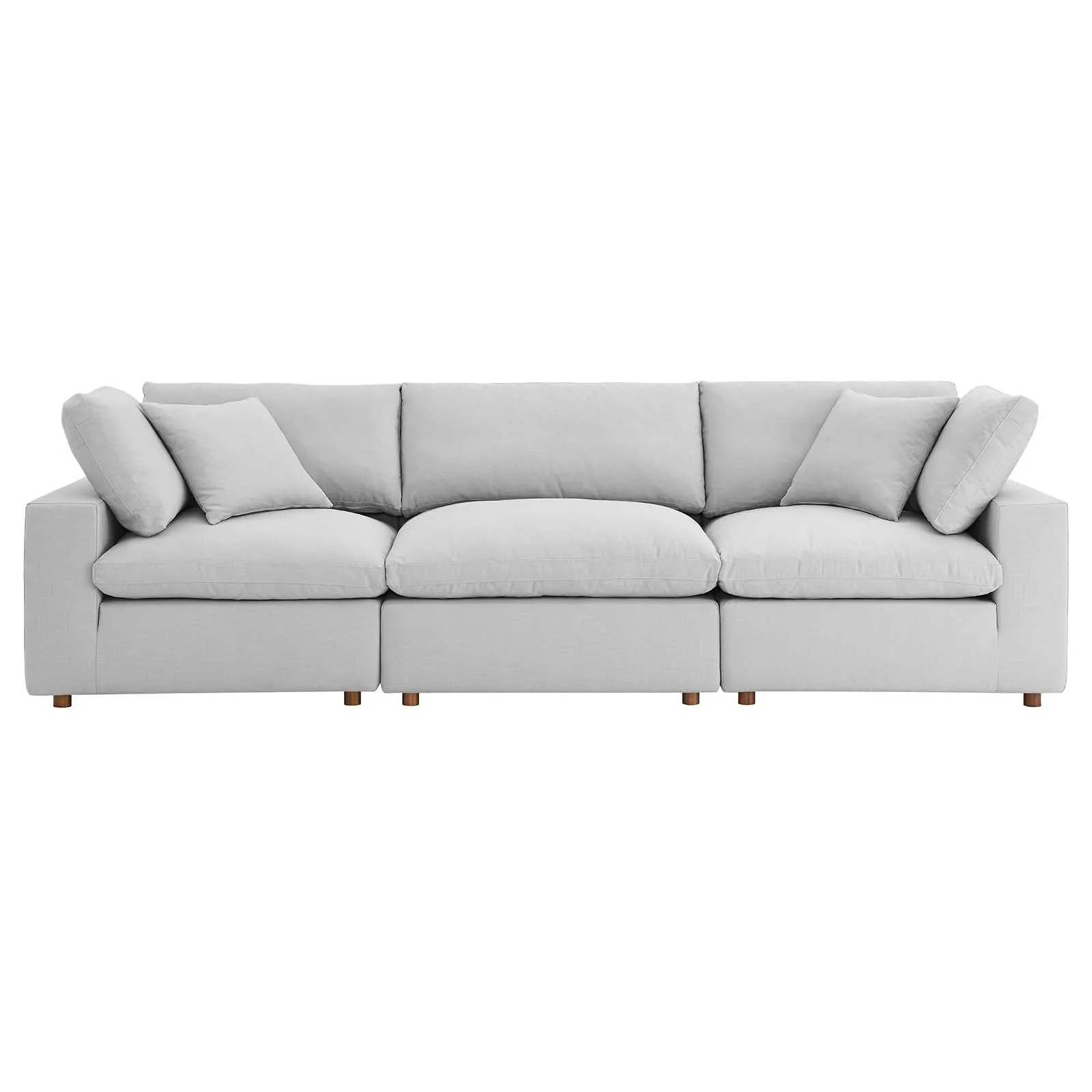 Commix Down Filled Overstuffed 3 Piece Sectional Sofa Set by Modway