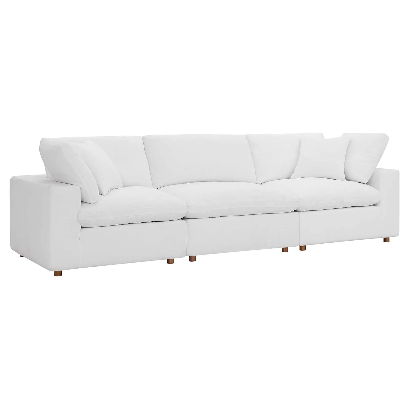 Commix Down Filled Overstuffed 3 Piece Sectional Sofa Set by Modway