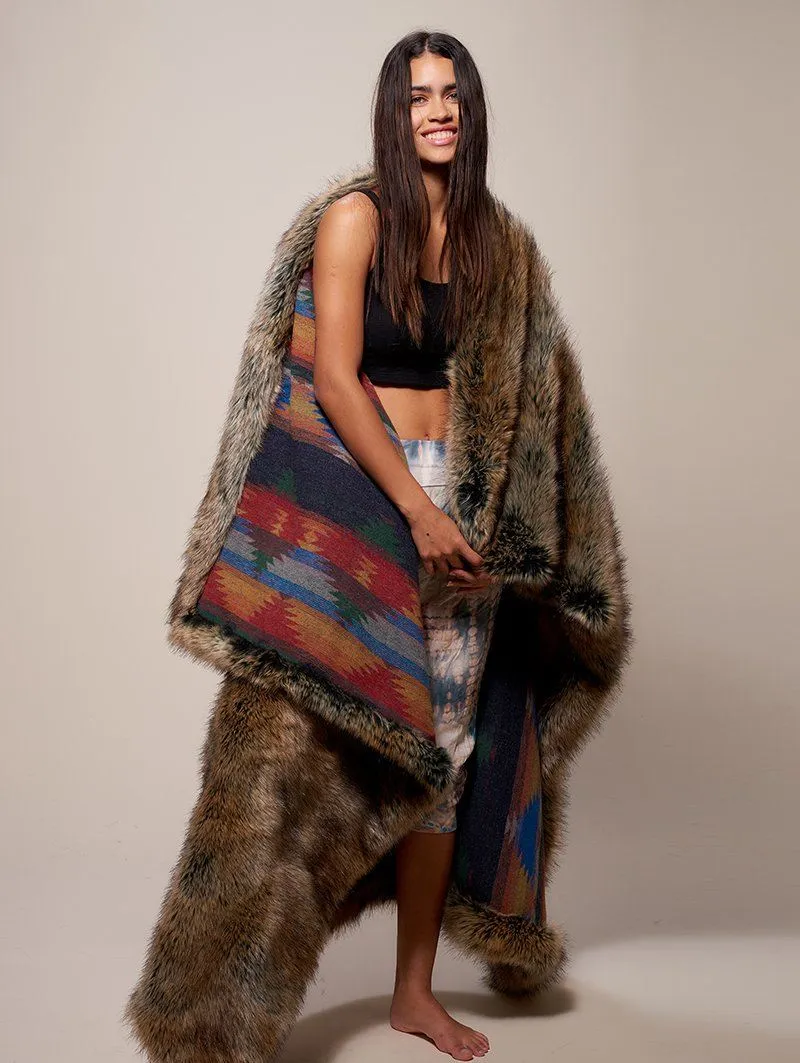 Direwolf Faux Fur Throw