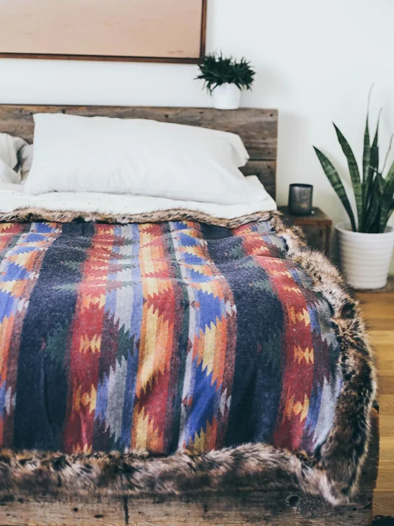 Direwolf Faux Fur Throw