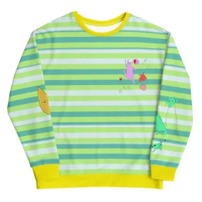 Doggy lemon lime Unisex Sweatshirt