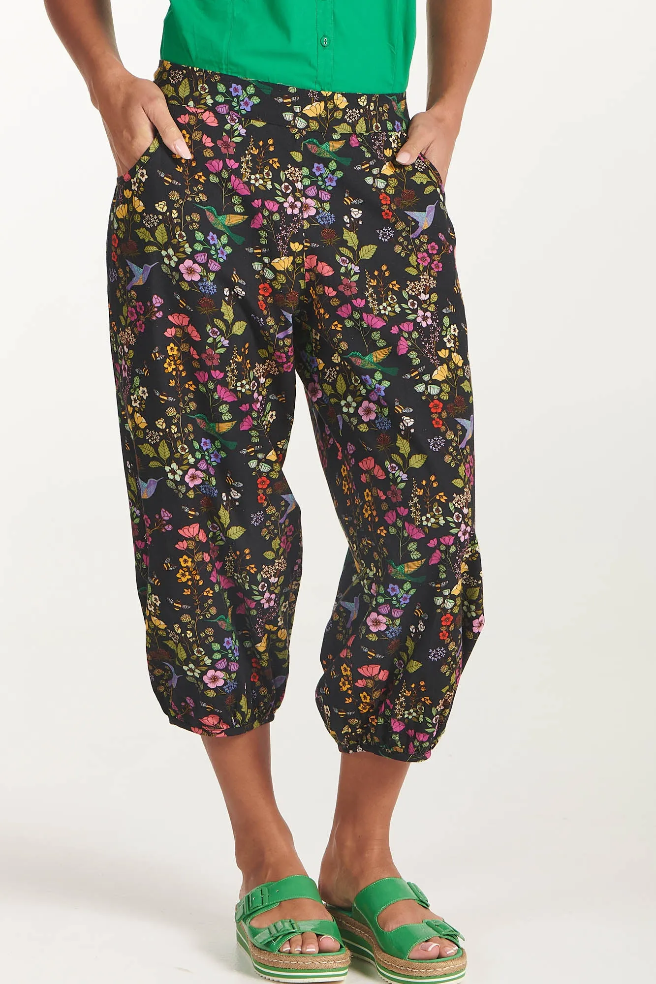Dreamers Pant Ink Hummingbird