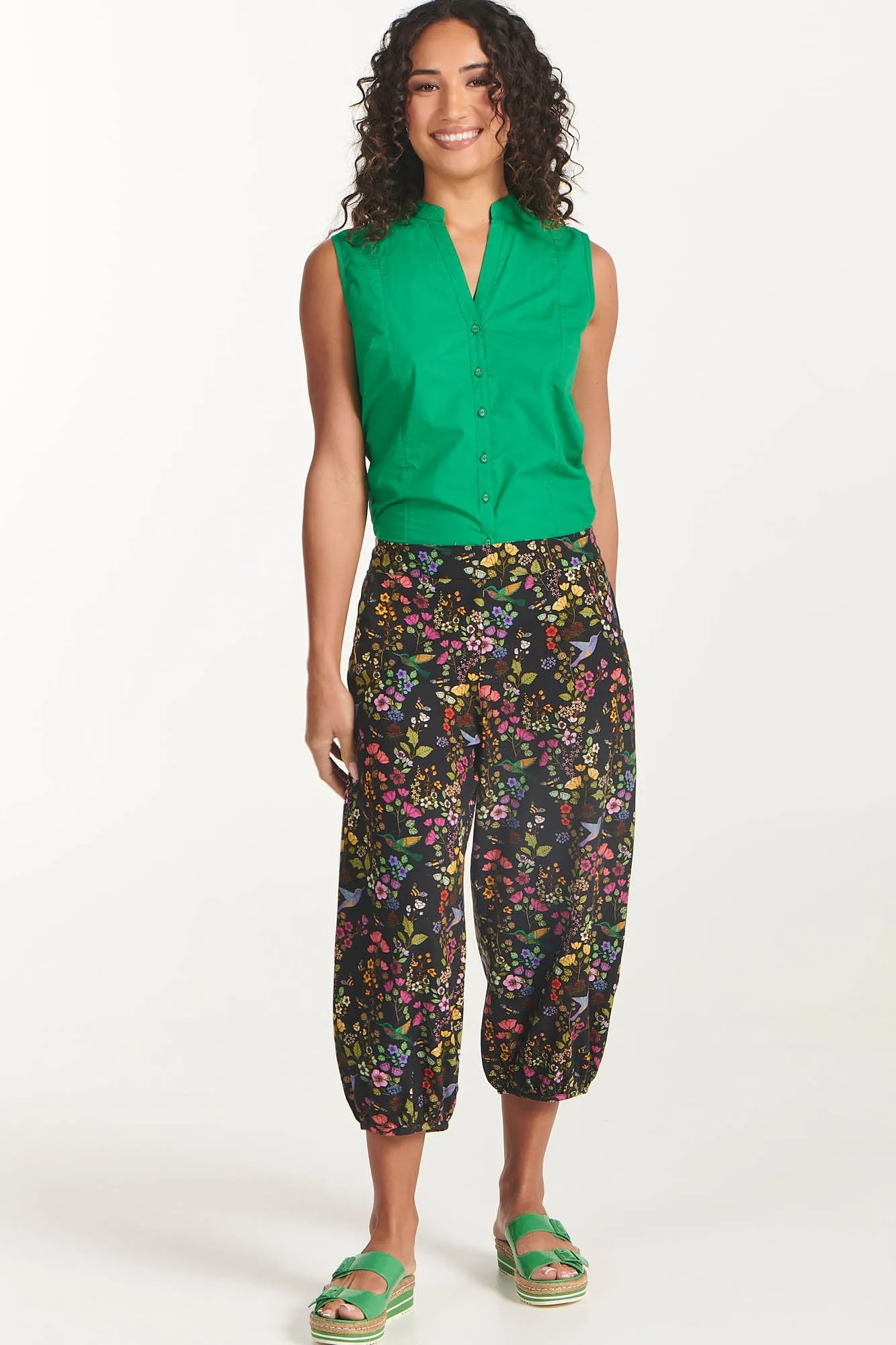 Dreamers Pant Ink Hummingbird