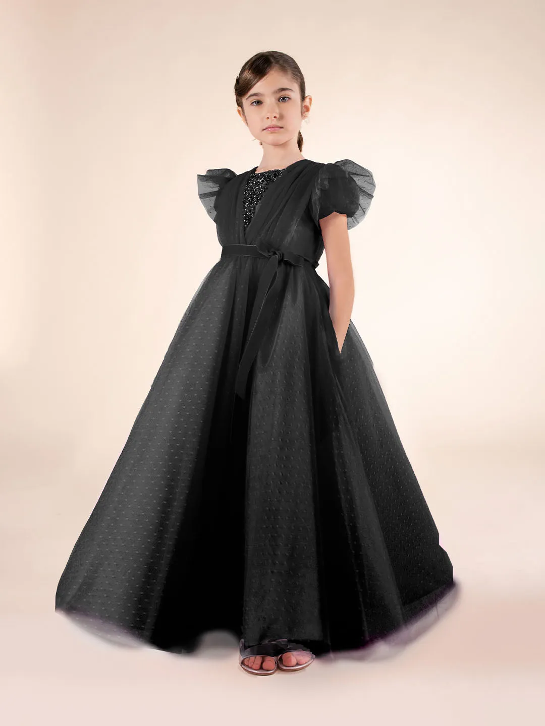 Embellished Plumentis Gown