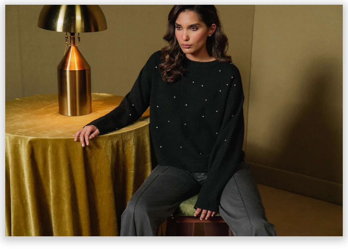 EMBELLISHED SWEATER (E1269/108/902)