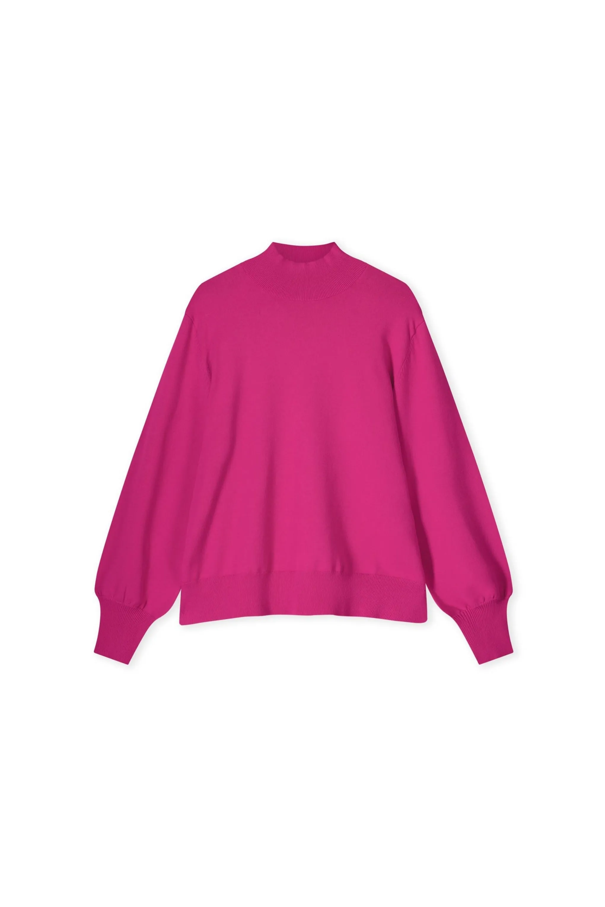 Fifi Turtleneck Sweater - Fluo Pink