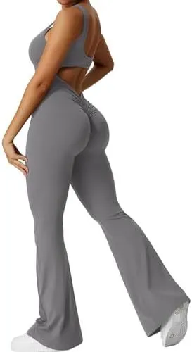 Flare Gym Jumpsuit