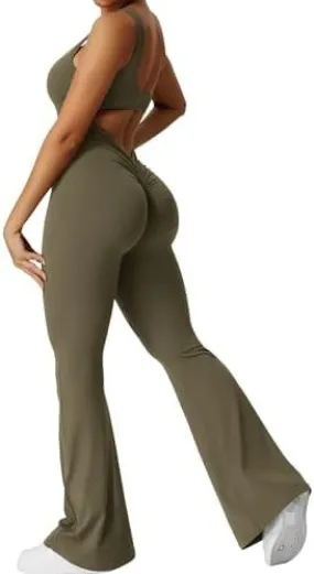Flare Gym Jumpsuit