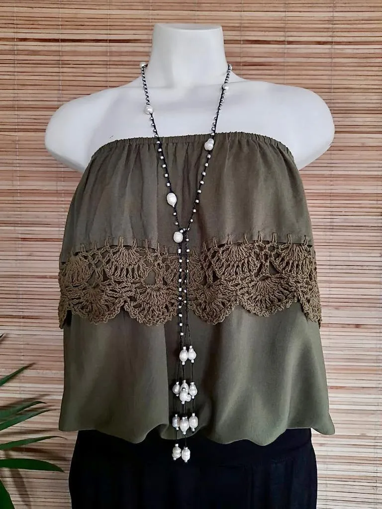FRESH WATER PEARL NECKLACE Medium Length