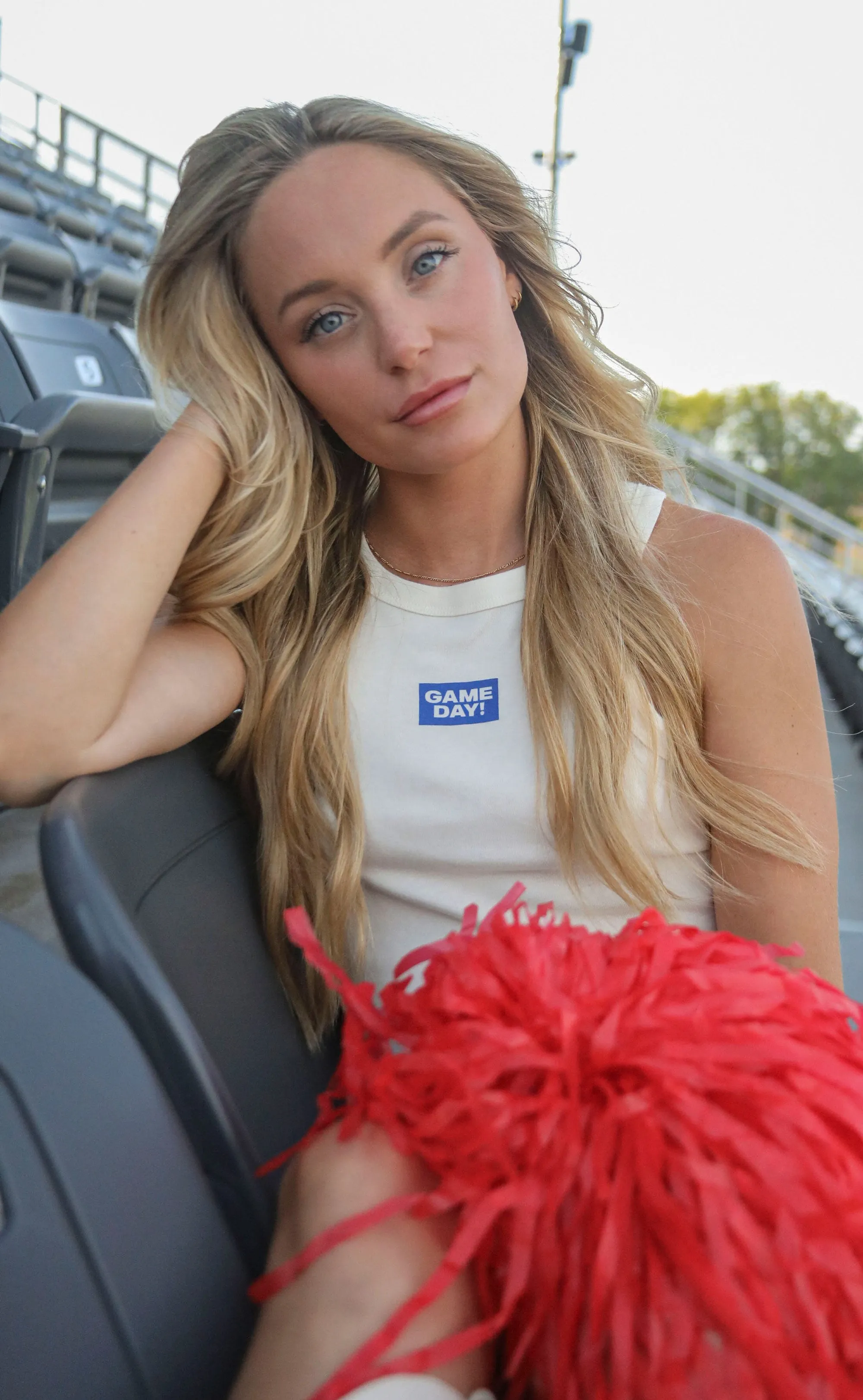 friday   saturday: game day tank - blue