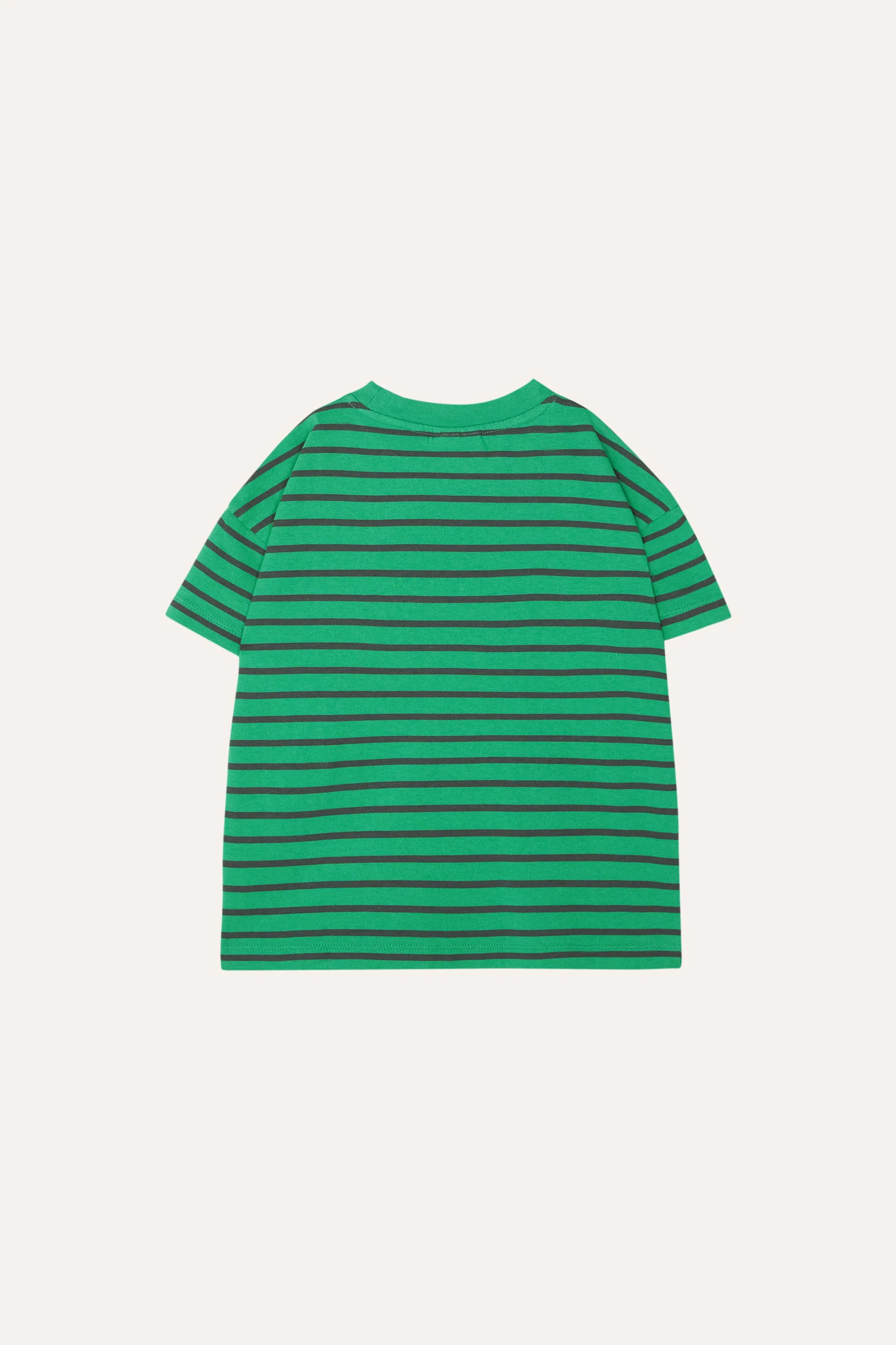 Green Striped Kids T-Shirt