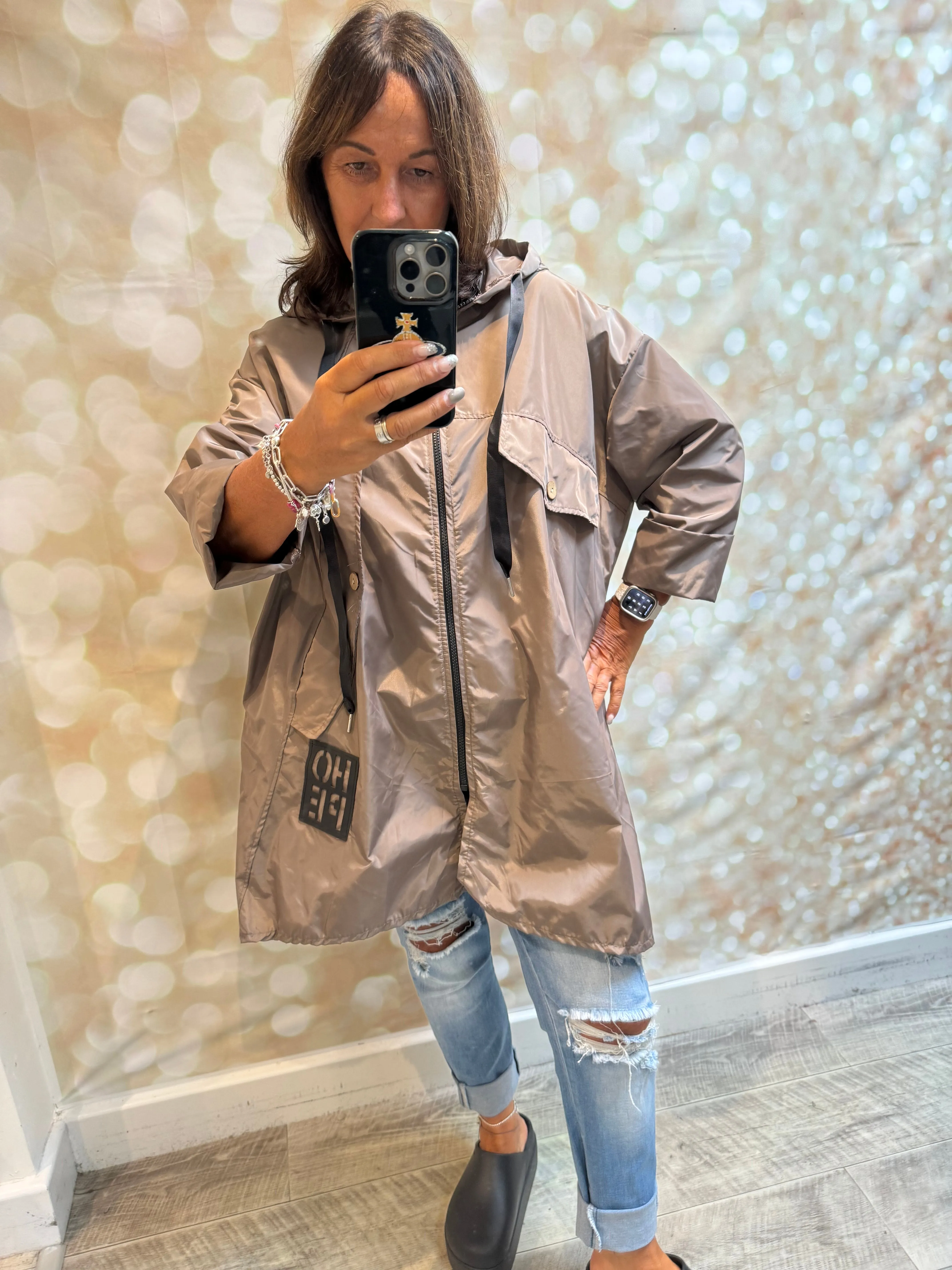 Hope 3/4 Hooded Mac