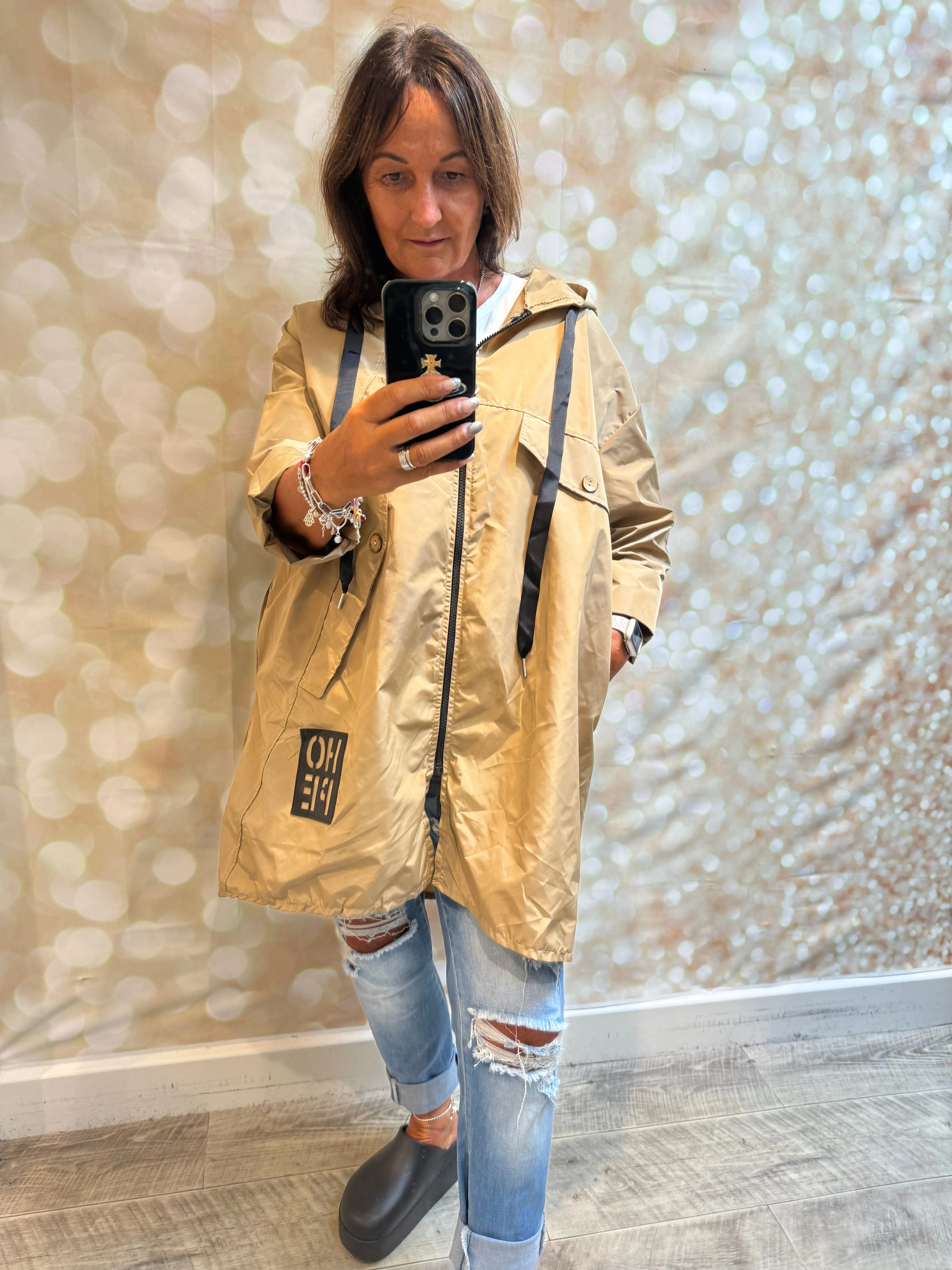 Hope 3/4 Hooded Mac