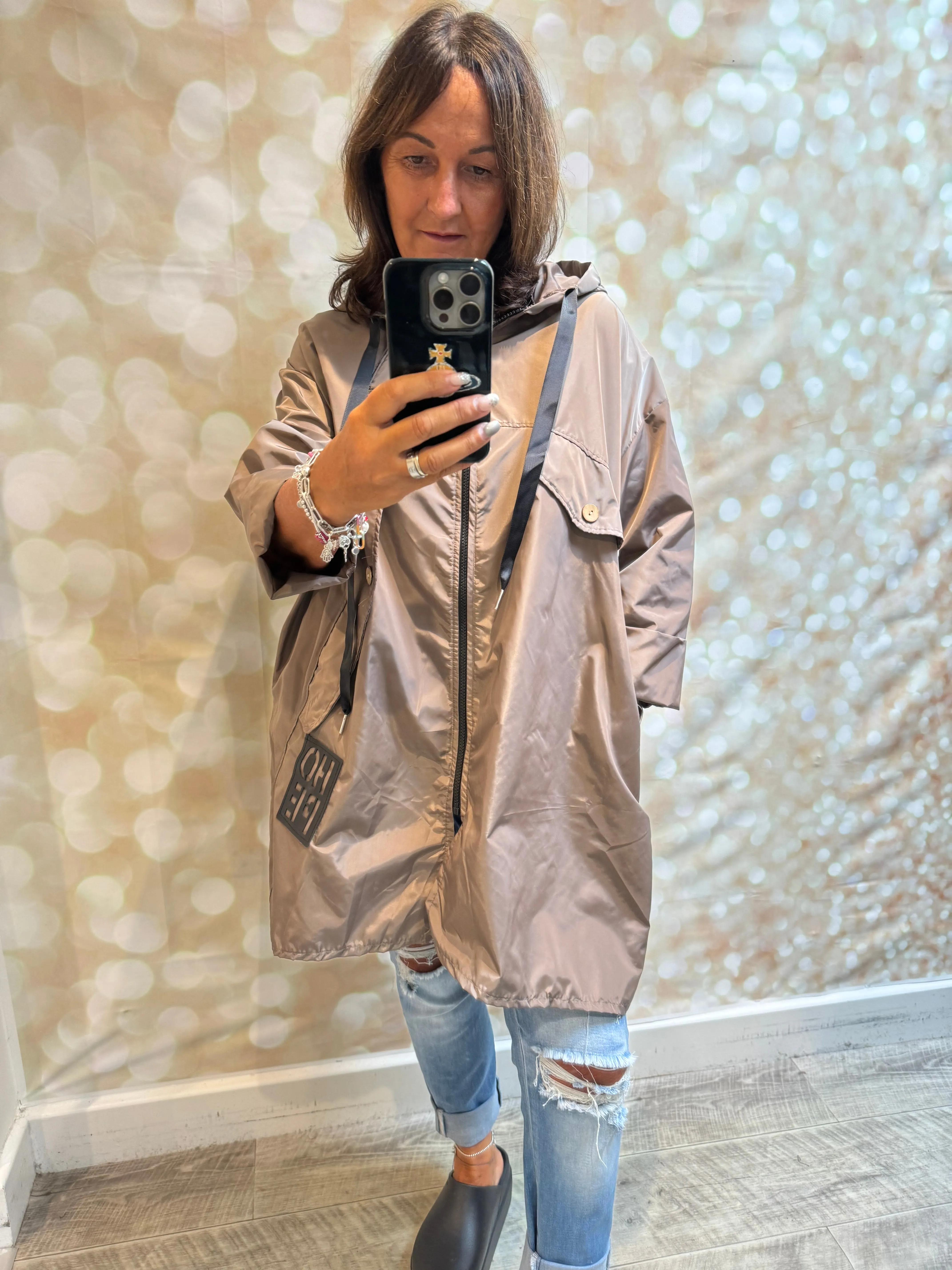 Hope 3/4 Hooded Mac