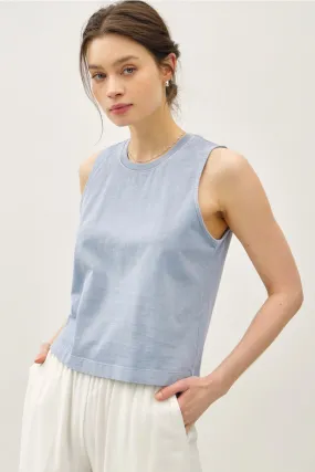 Jess Tank in Denim