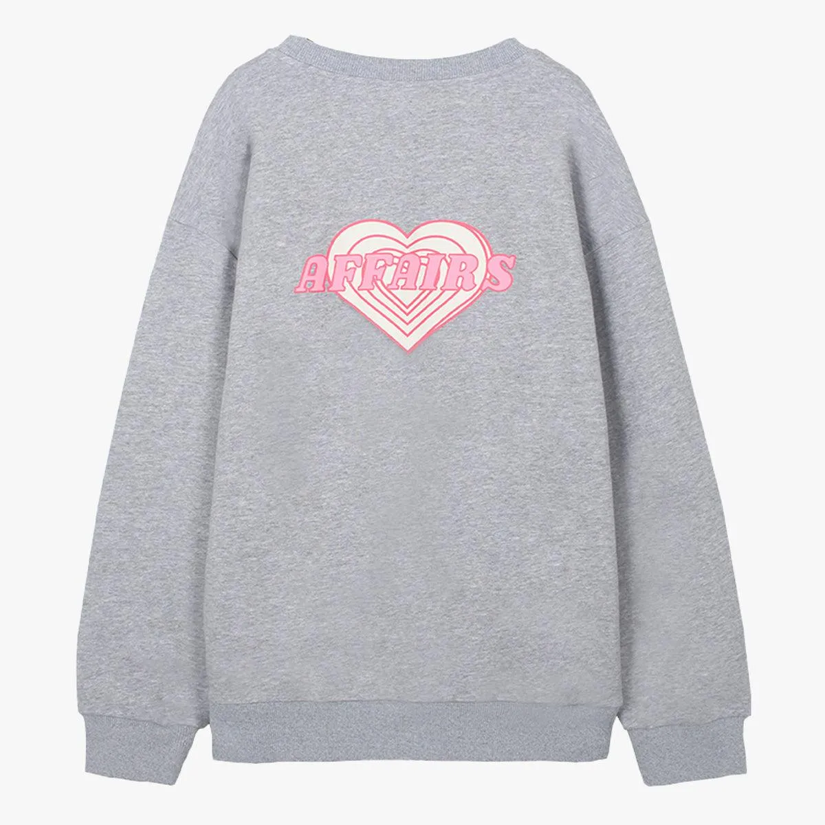 Love Affairs Light Gray Sweatshirt
