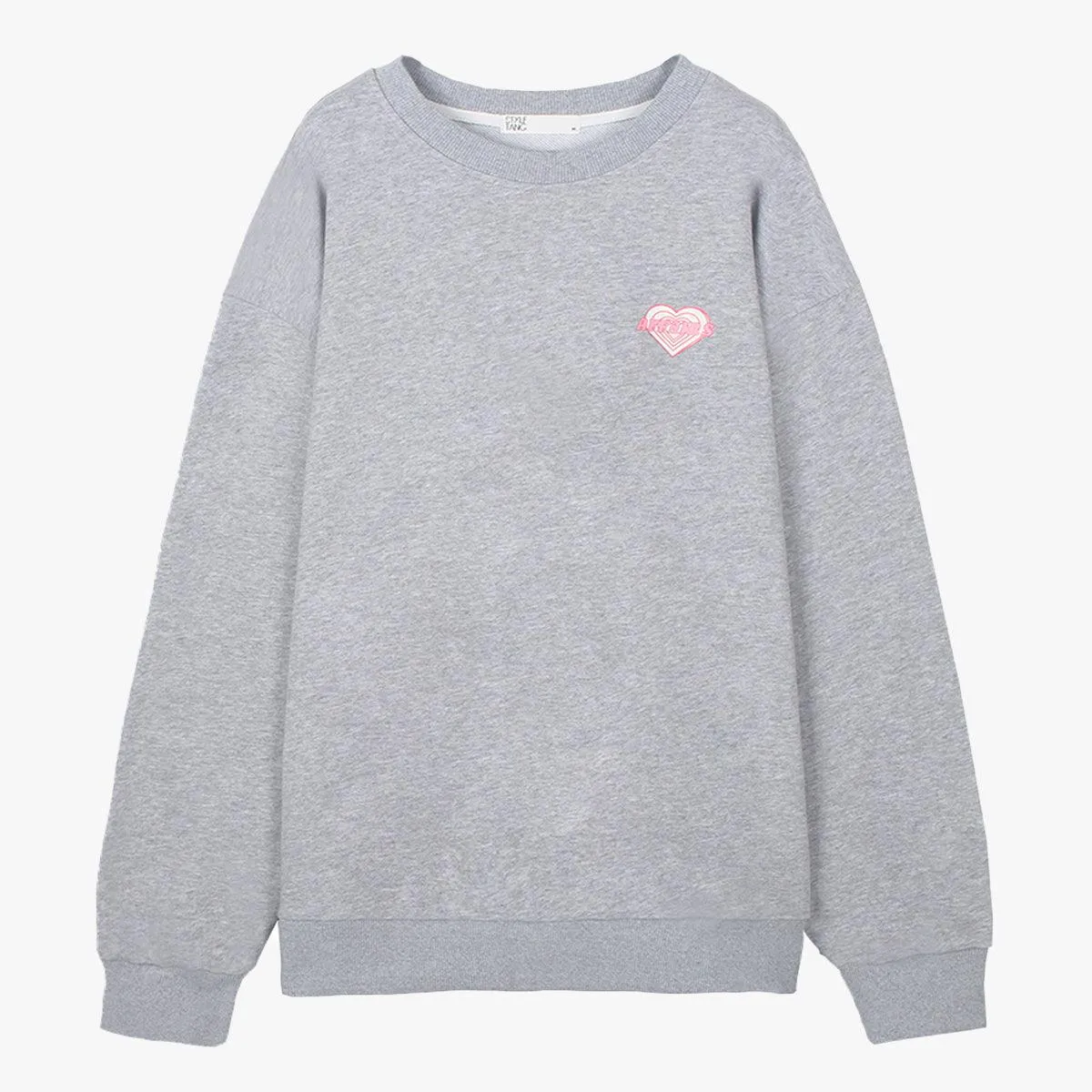 Love Affairs Light Gray Sweatshirt