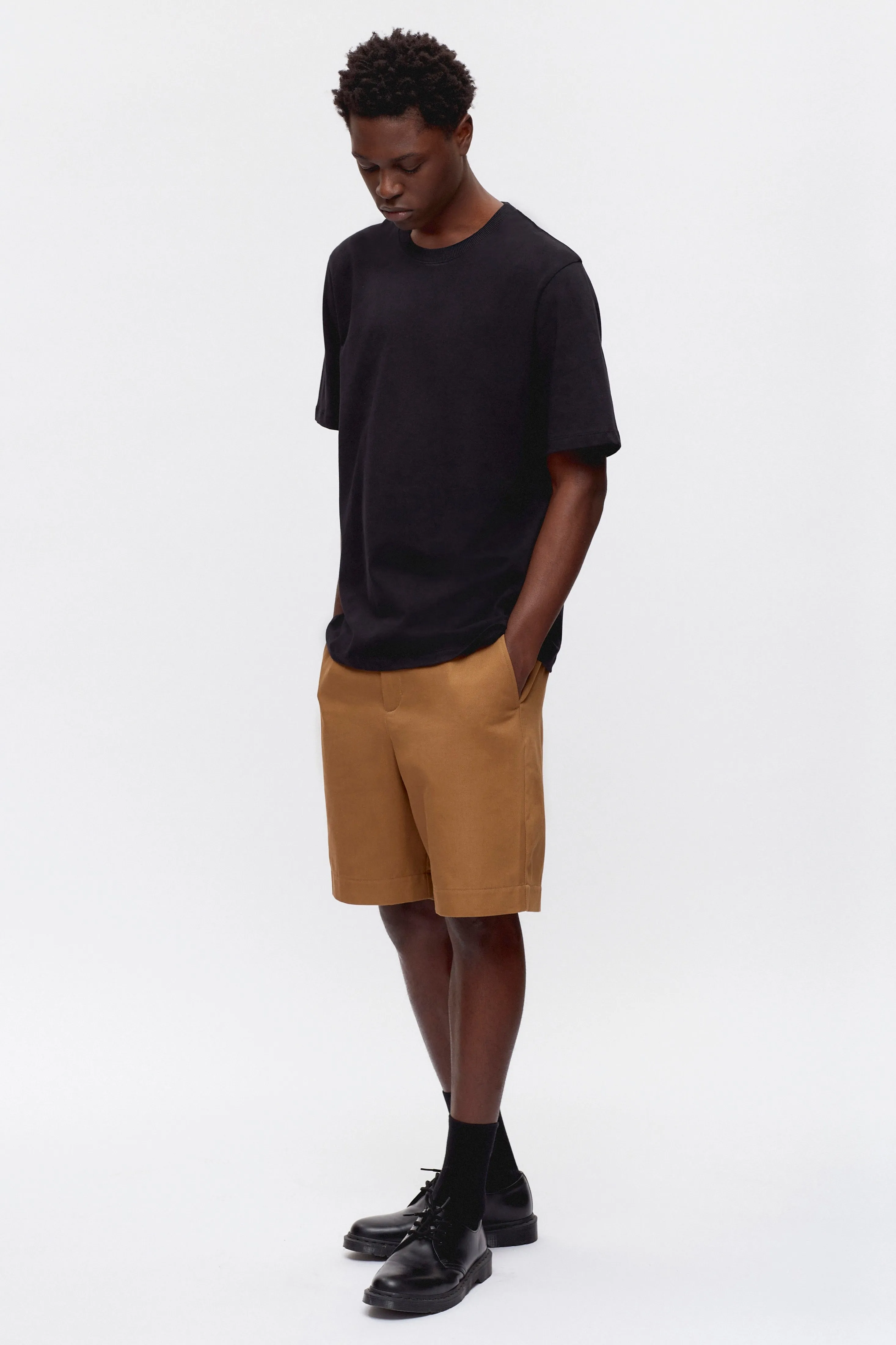 Men's Midweight T-shirt in Black
