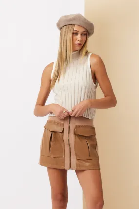 Nikka Cream Knit Top