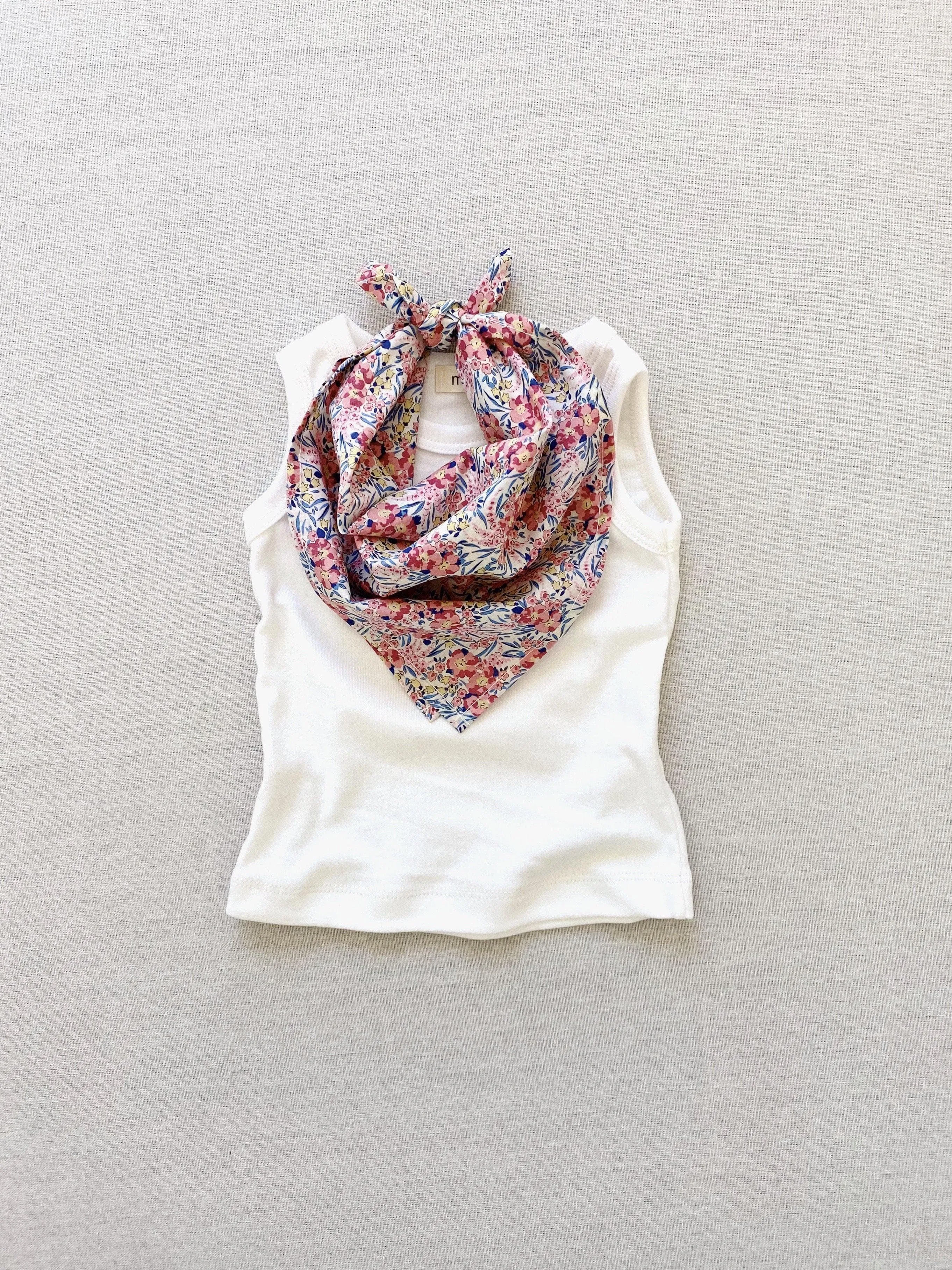 organic cotton tank top - bright white