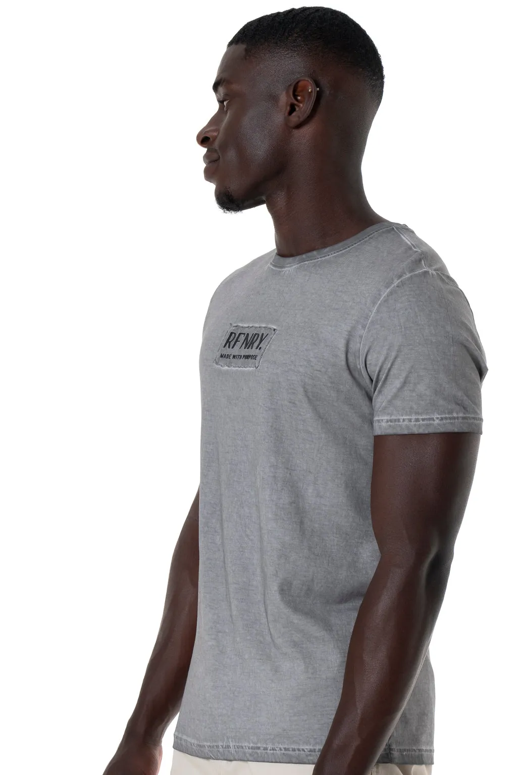 Organic Dye T-Shirt _ 143617 _ Grey