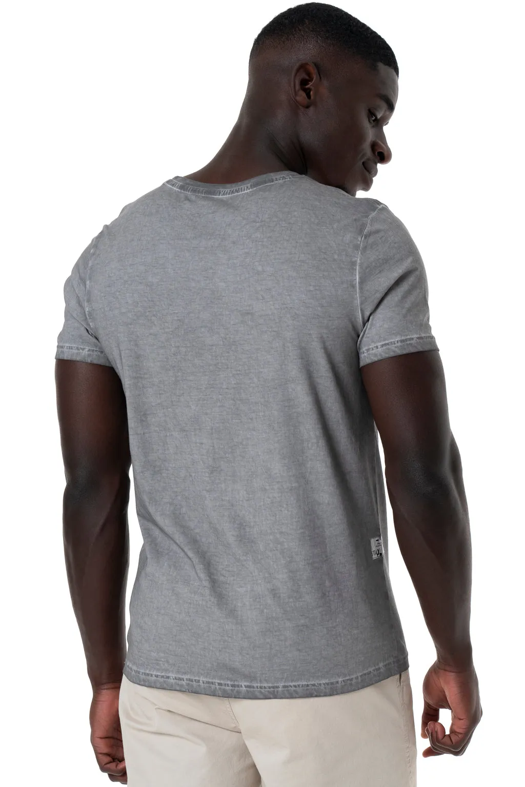 Organic Dye T-Shirt _ 143617 _ Grey