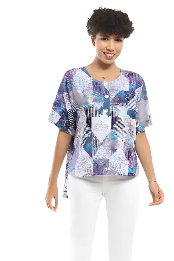 Parsley & Sage Maida Short Sleeve Top