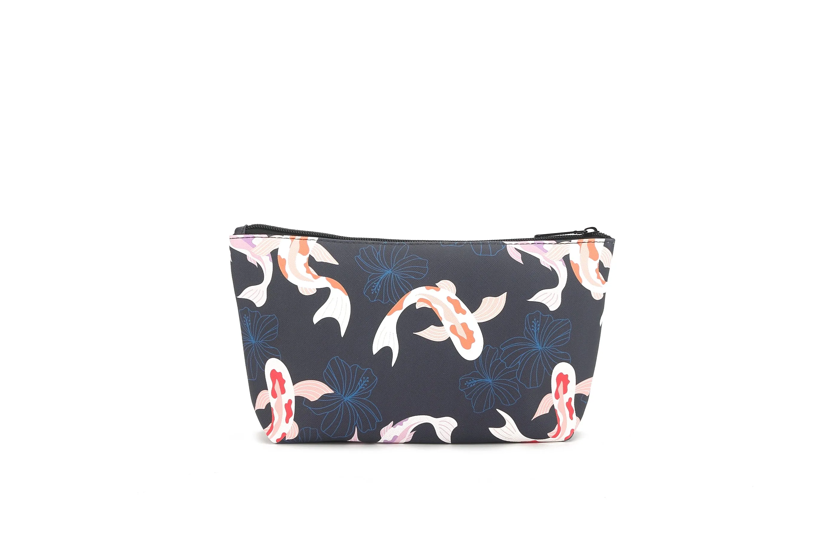 Pouch Gusset Medium Koi Navy