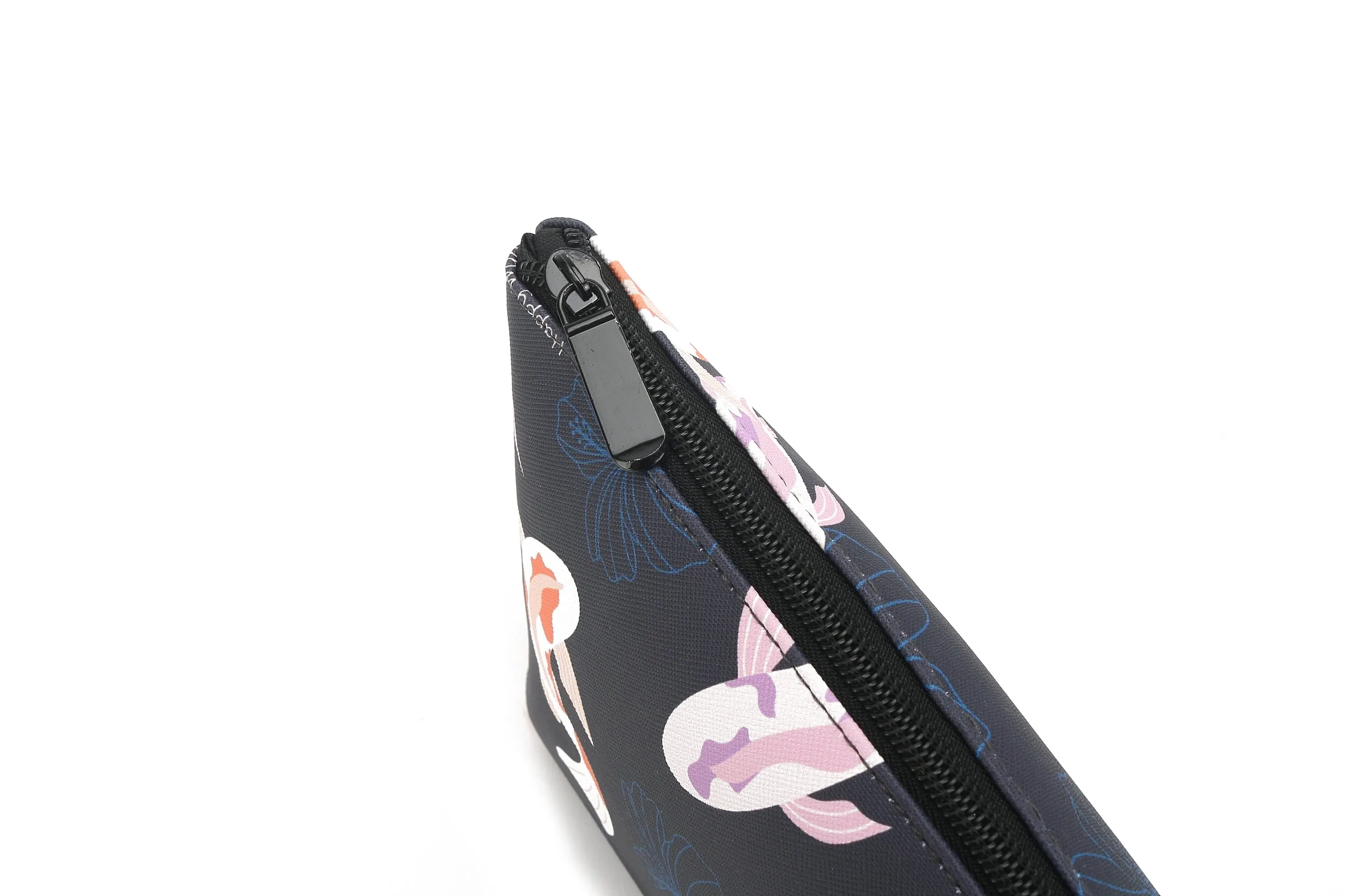 Pouch Gusset Medium Koi Navy