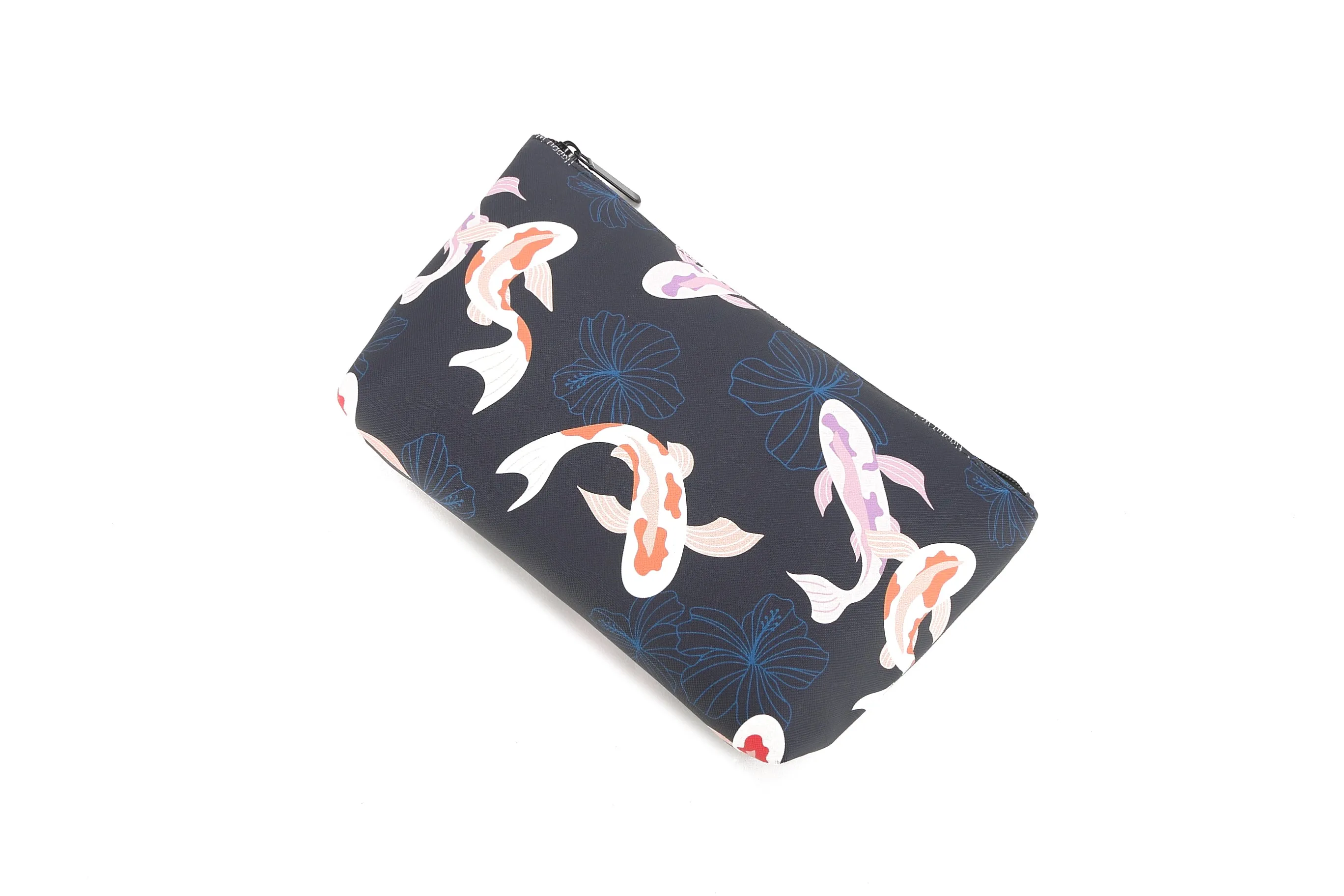 Pouch Gusset Medium Koi Navy