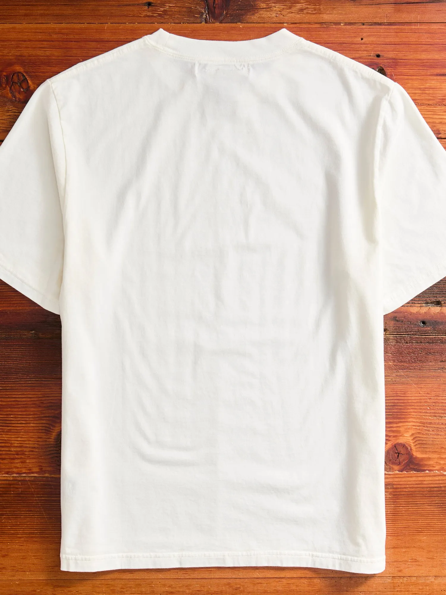 "Colorado" Special Finish T-Shirt in Off White