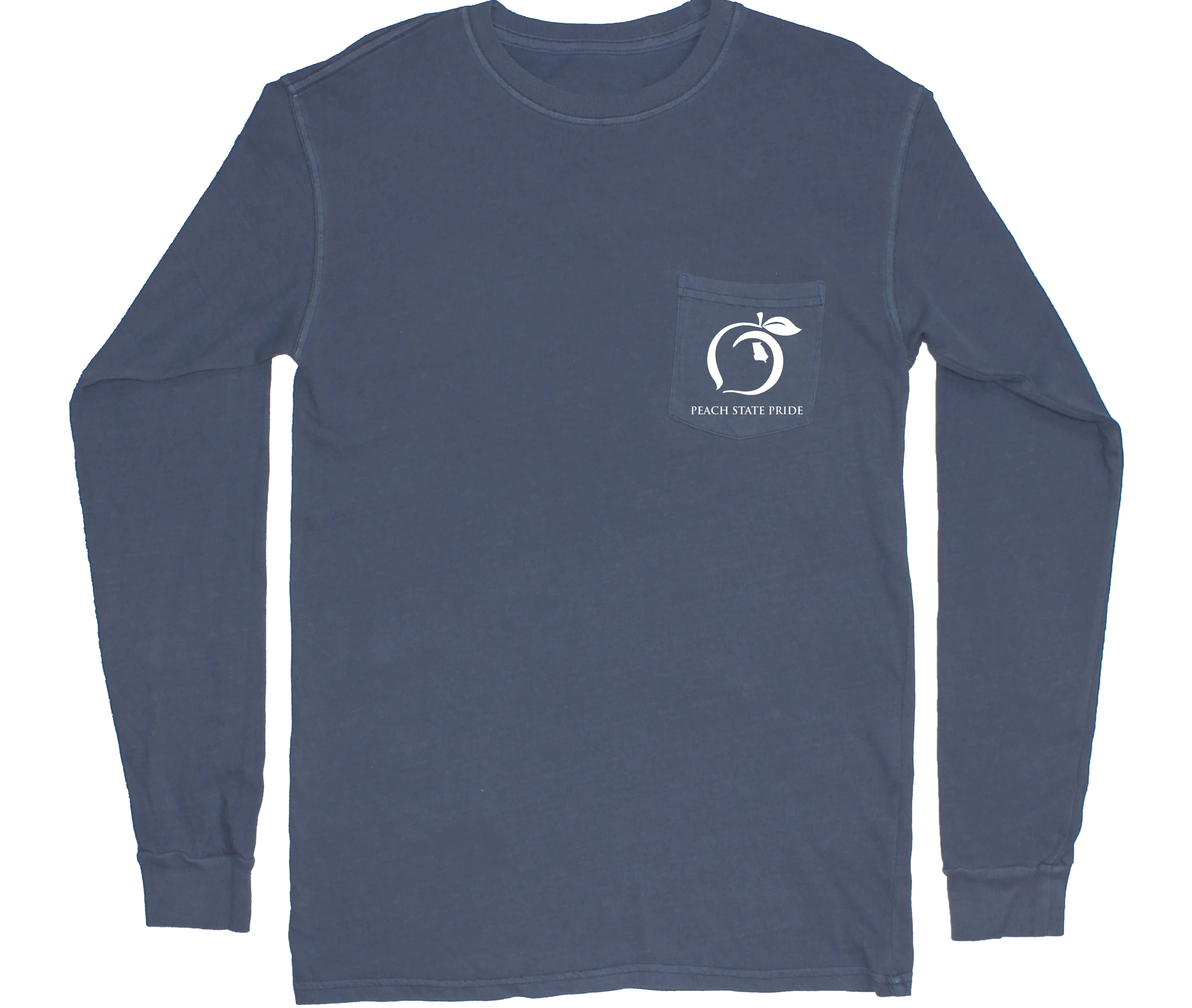 SALE Football Montage Long Sleeve Pocket Tee