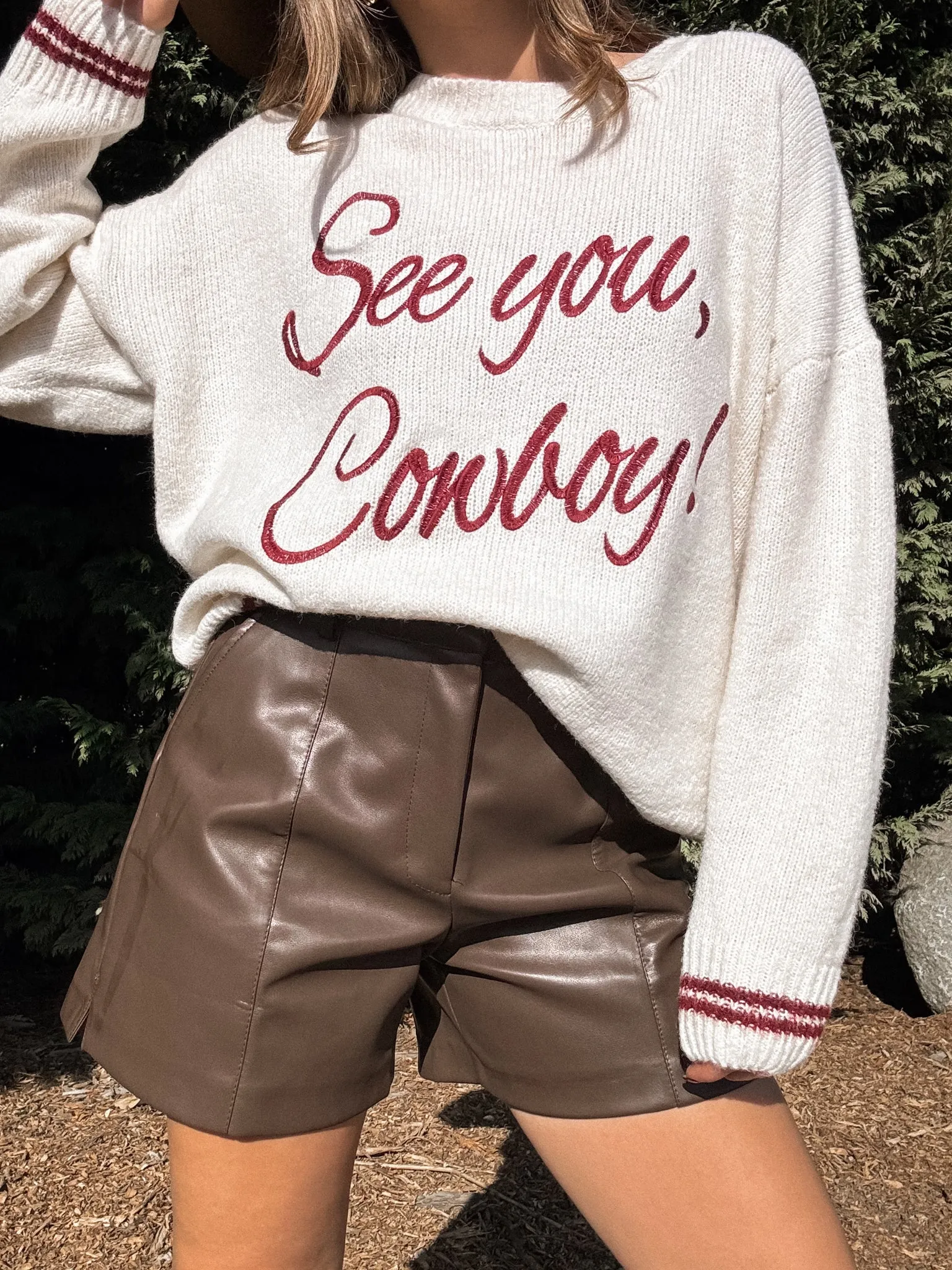 See You Cowboy Sweater