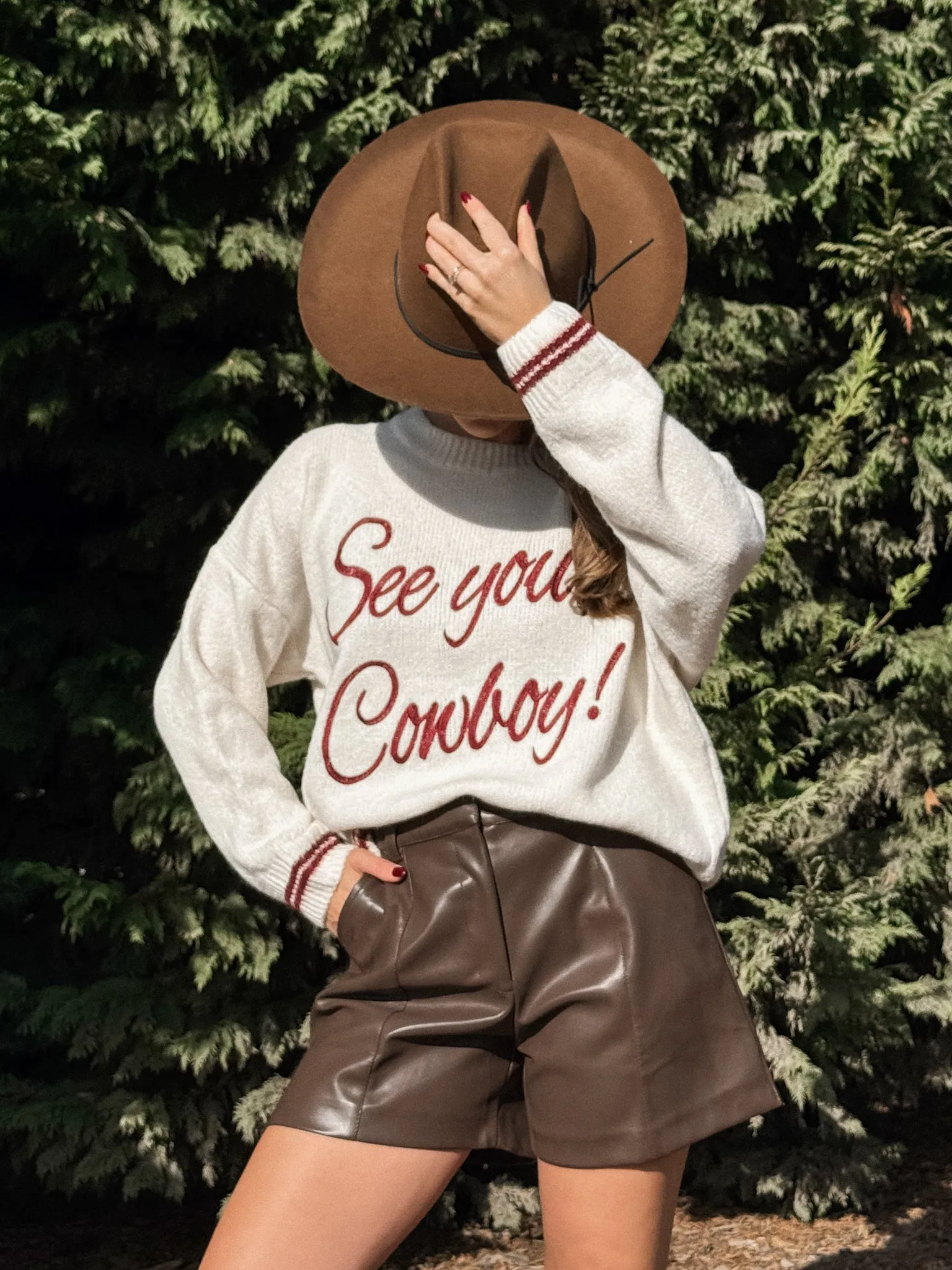 See You Cowboy Sweater