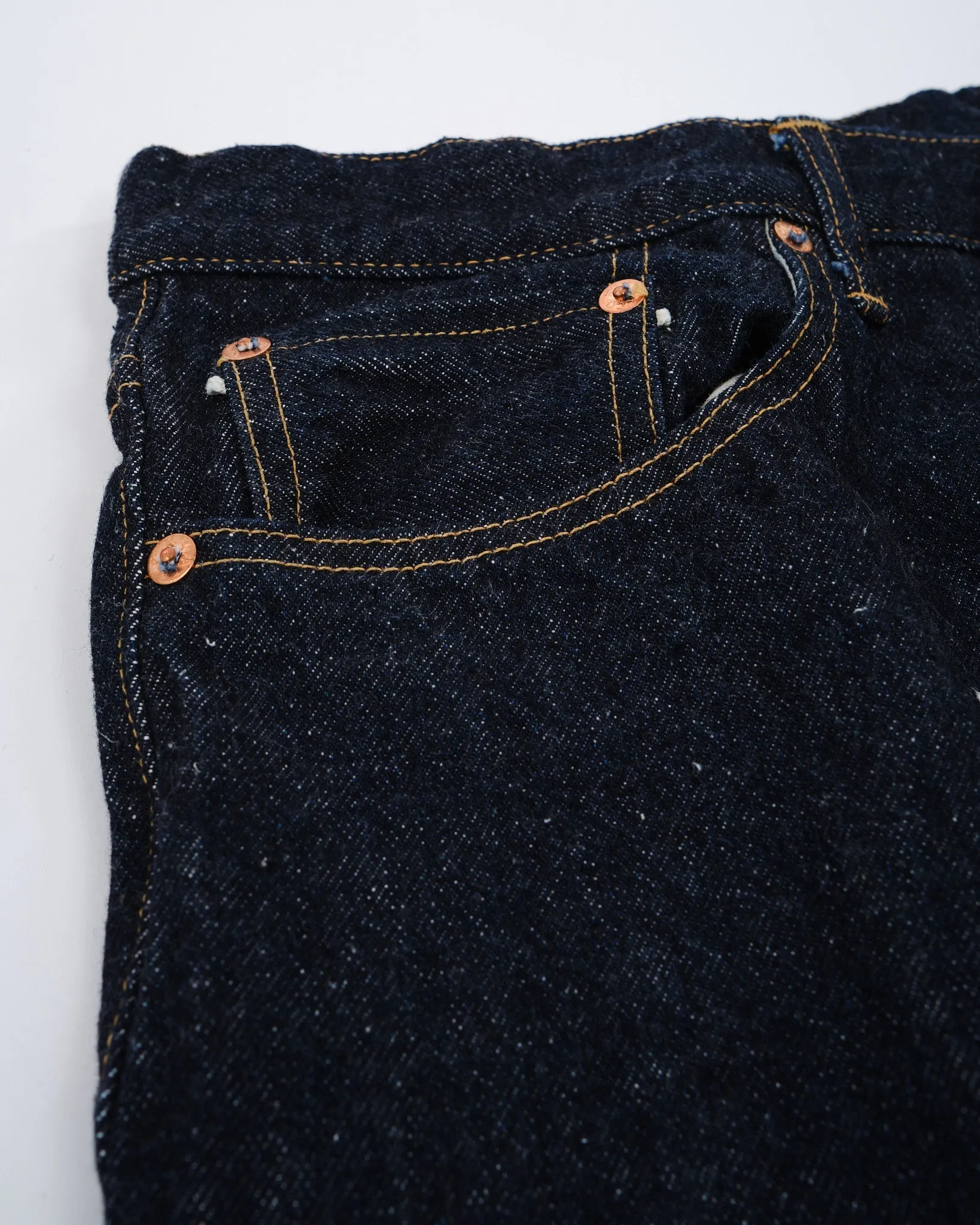 Skate Shoecut Denim Pants Indigo One Wash