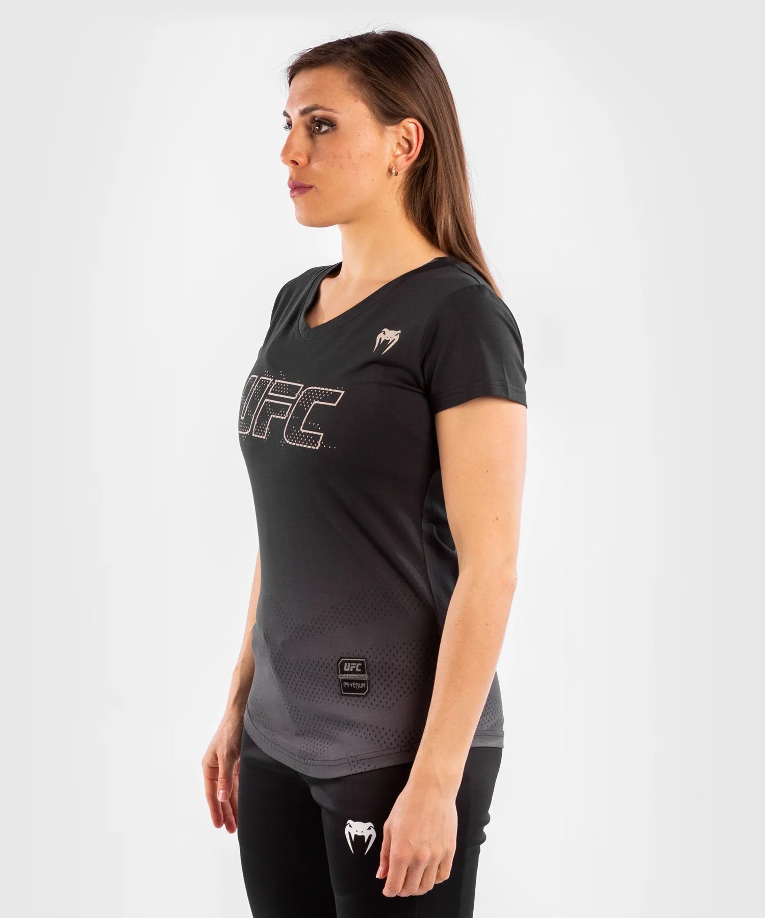UFC Venum Authentic Fight Week 2 Women's Short Sleeve T-shirt - Black