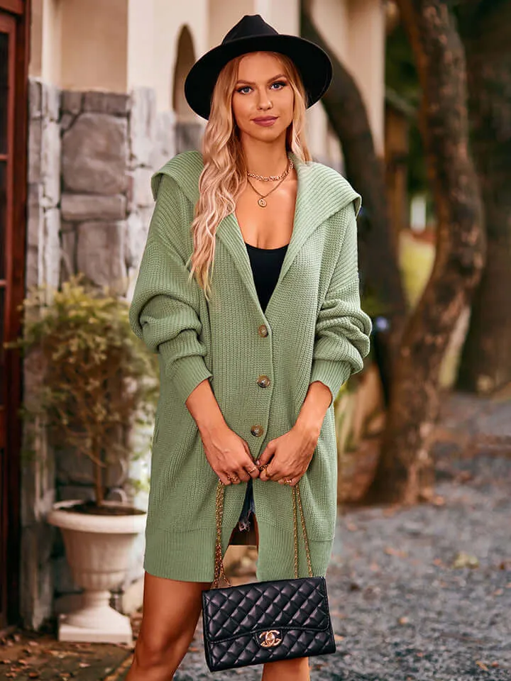 Women's Cozy Knitted Cardigan