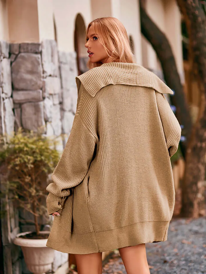 Women's Cozy Knitted Cardigan